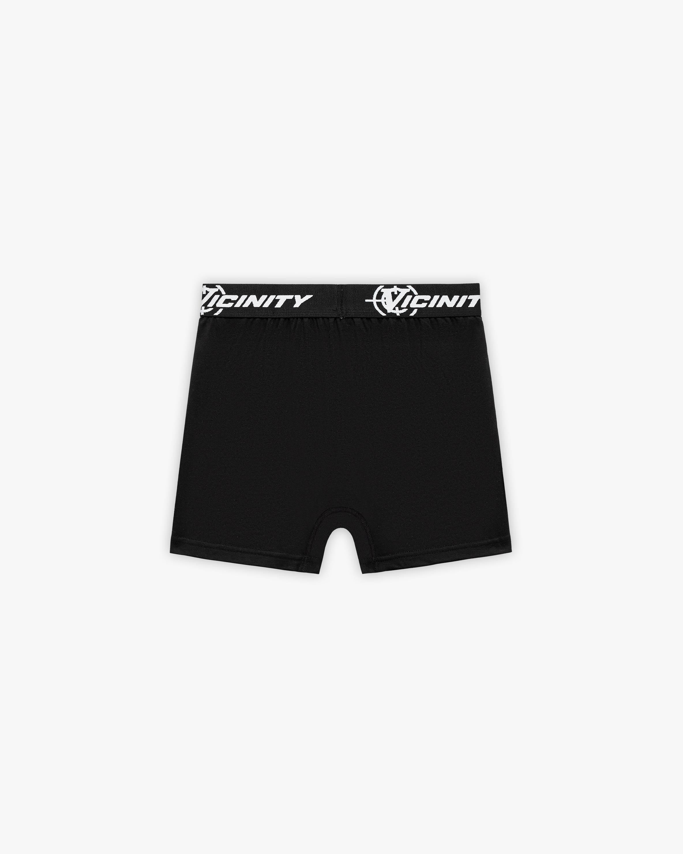 BOXERS DOUBLE PACK BLACK