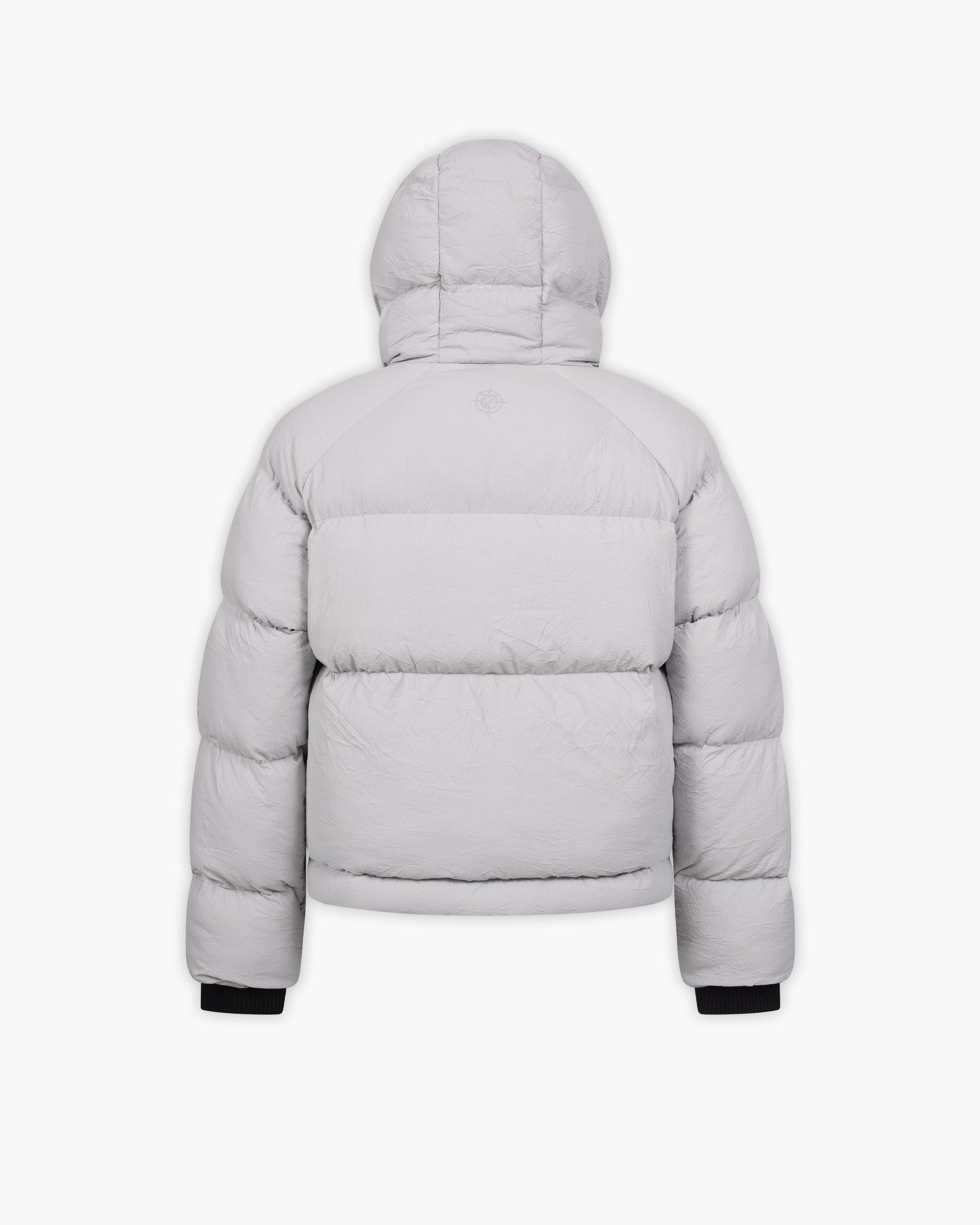 PUFFER JACKET LIGHT GREY