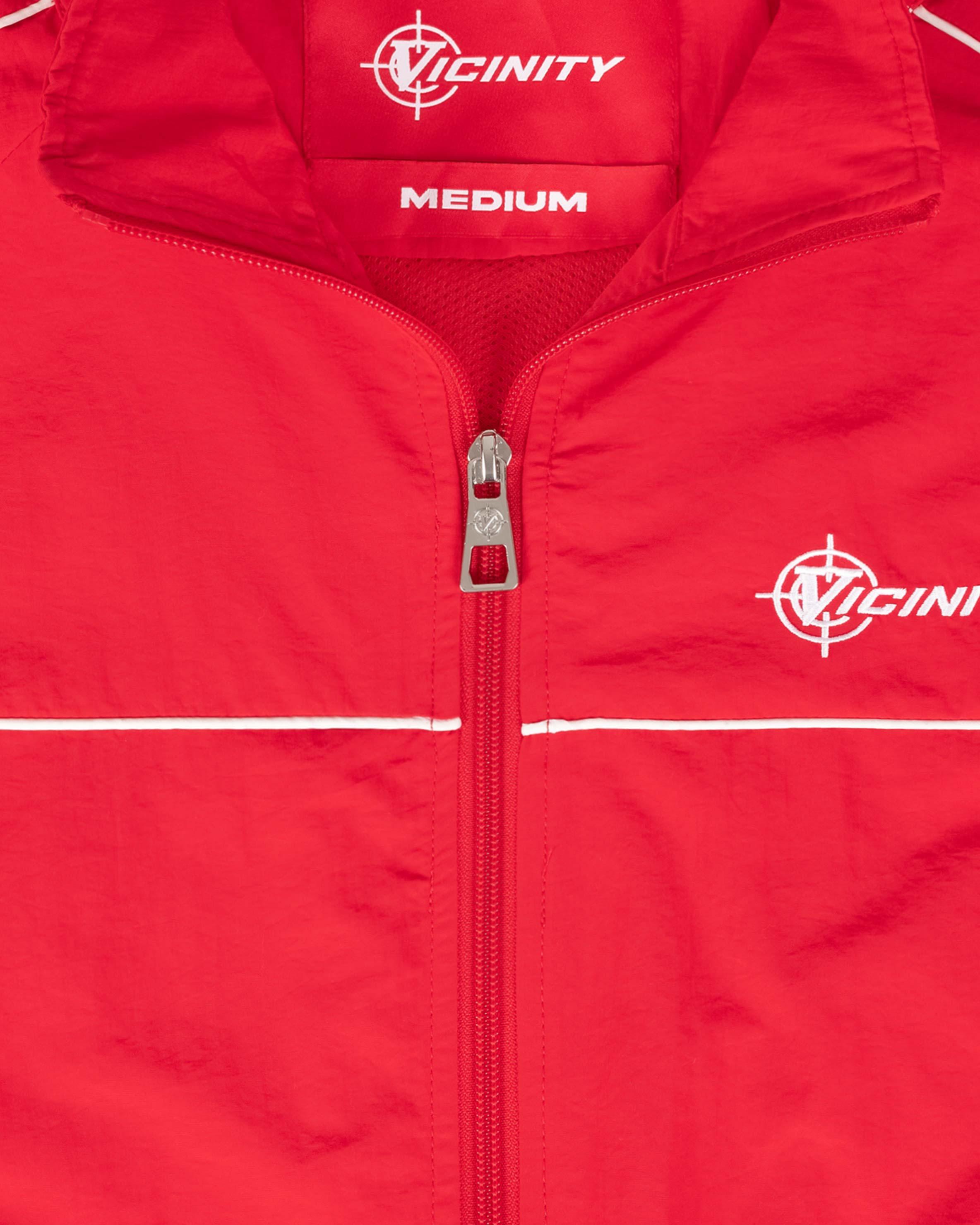 TRACK JACKET RED