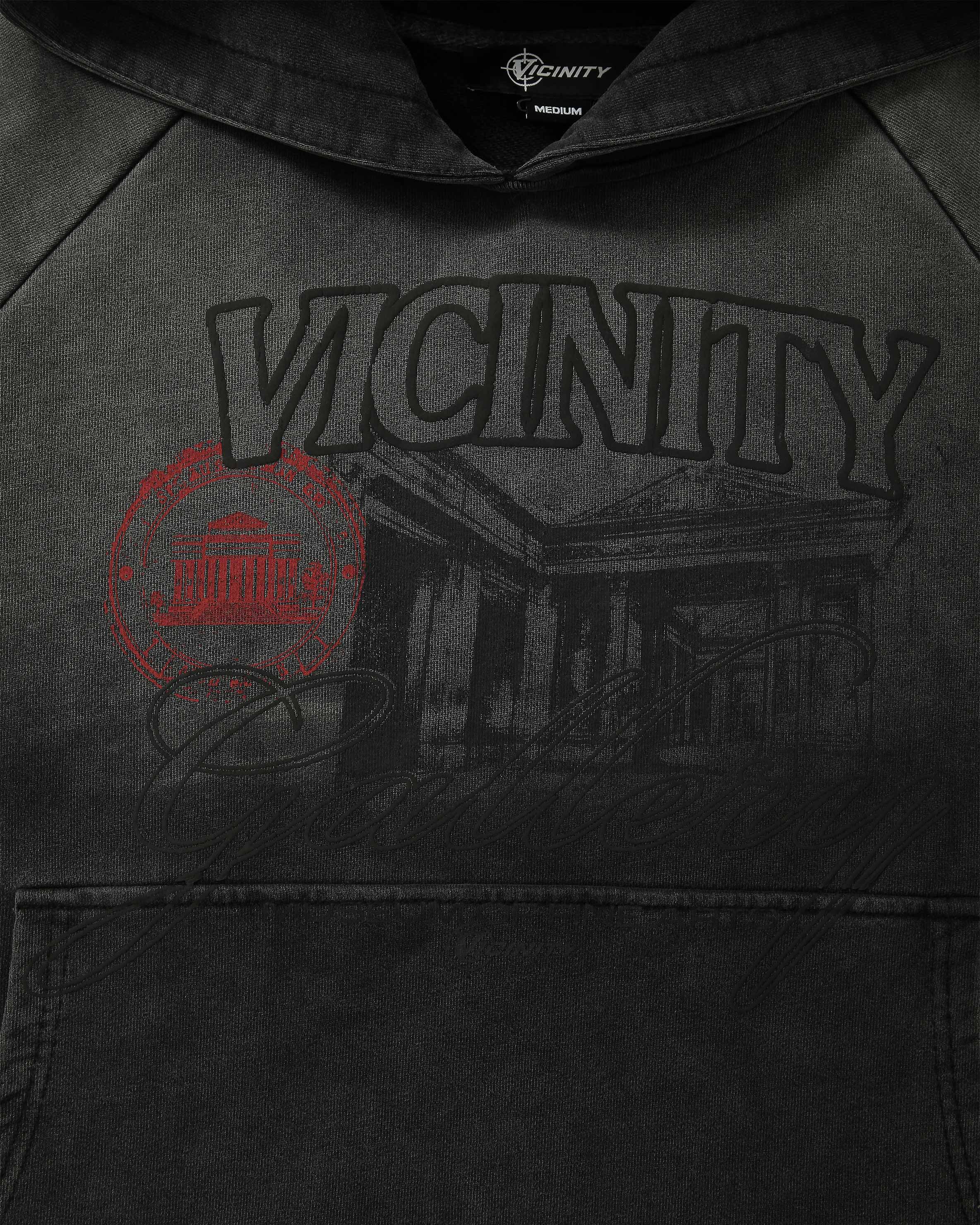 GALLERY HOODIE WASHED GREY