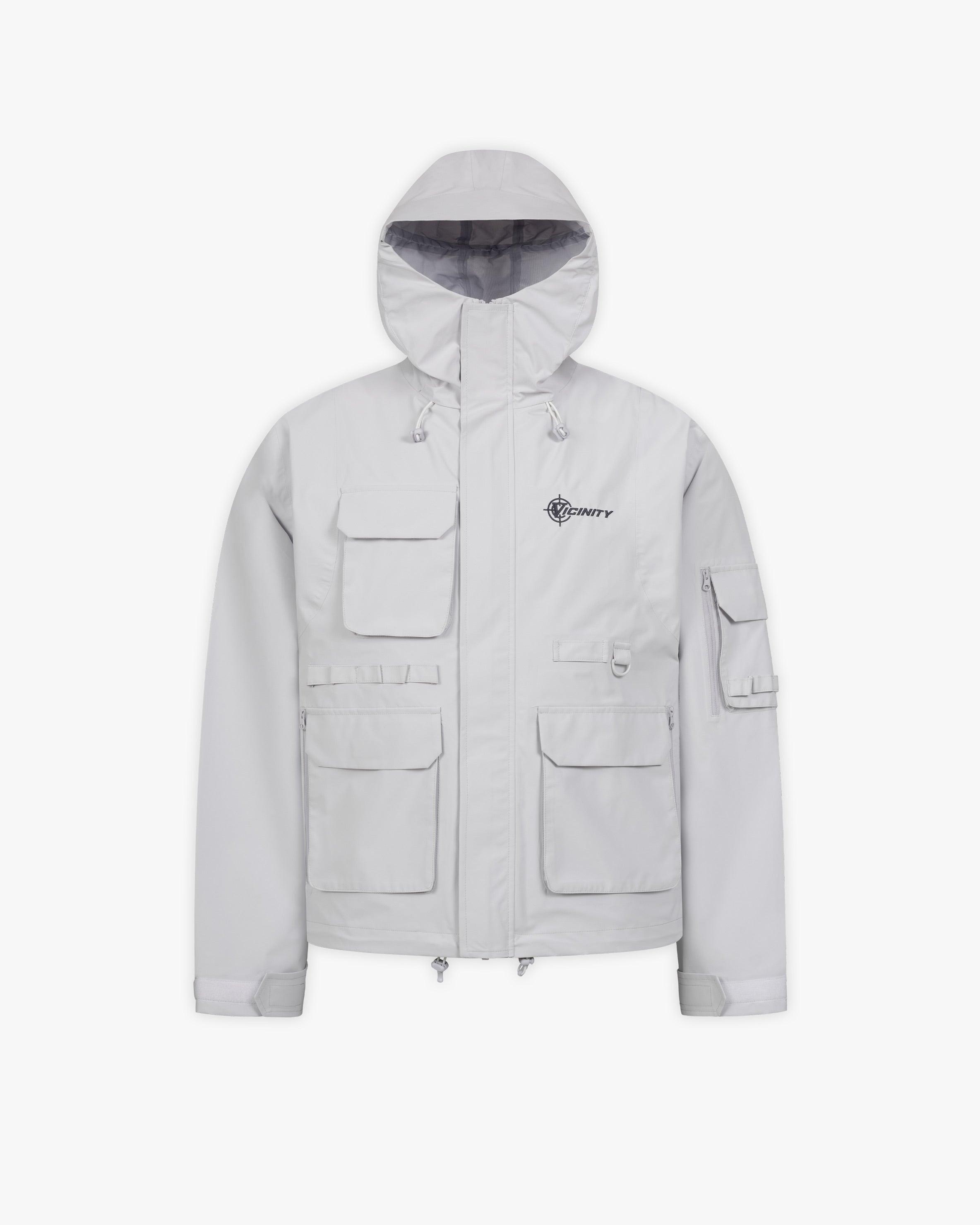 WINDBREAKER LIGHT GREY