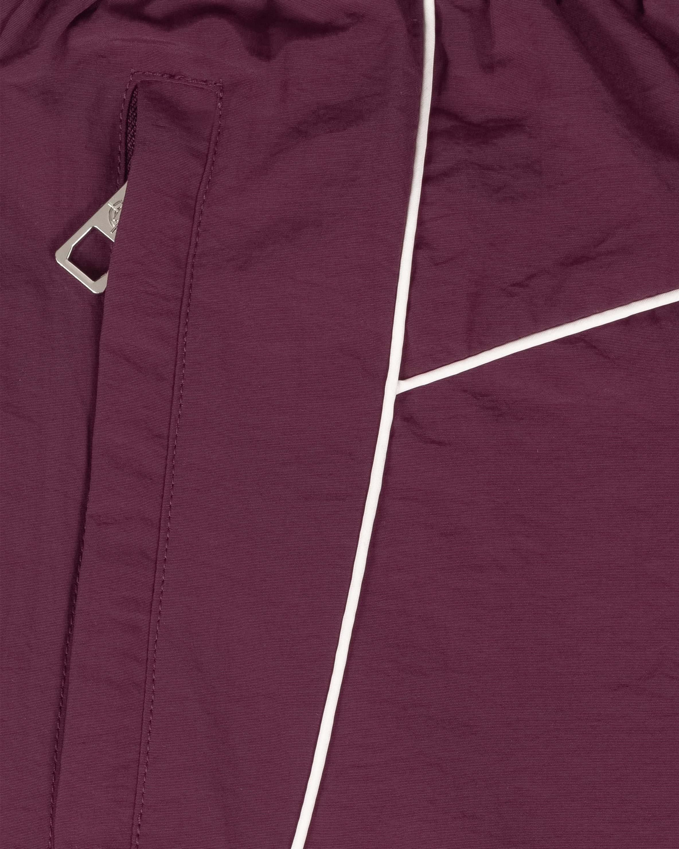 TRACK PANTS BURGUNDY