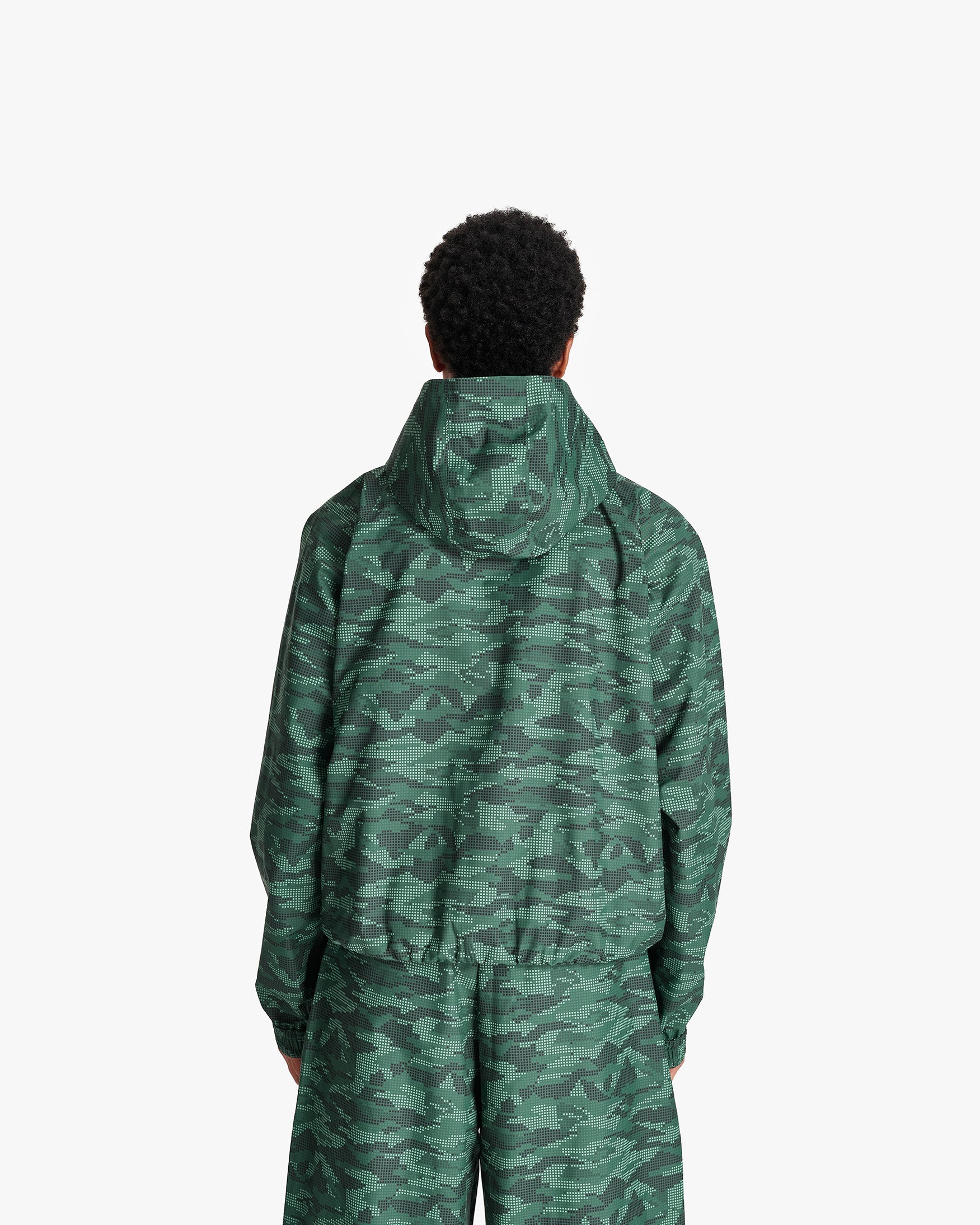 WINDBREAKER DOTTED CAMO GREEN