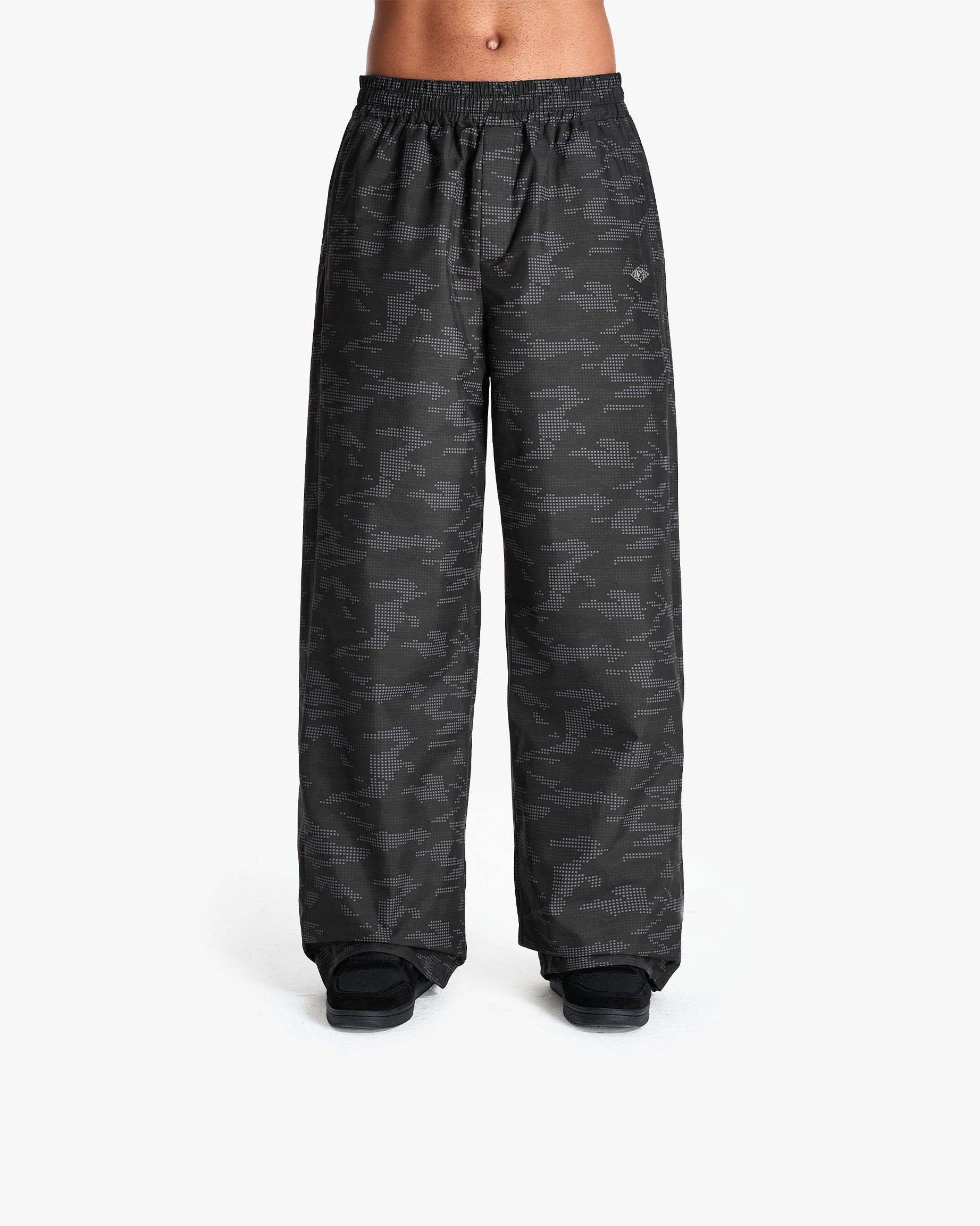 TRACK PANTS DOTTED CAMO BLACK