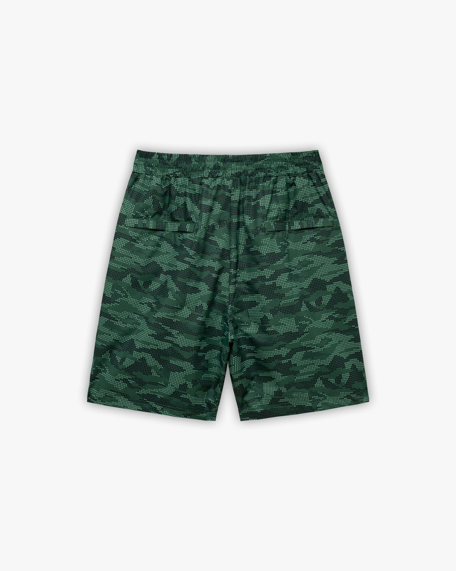 TRACK SHORTS DOTTED CAMO GREEN