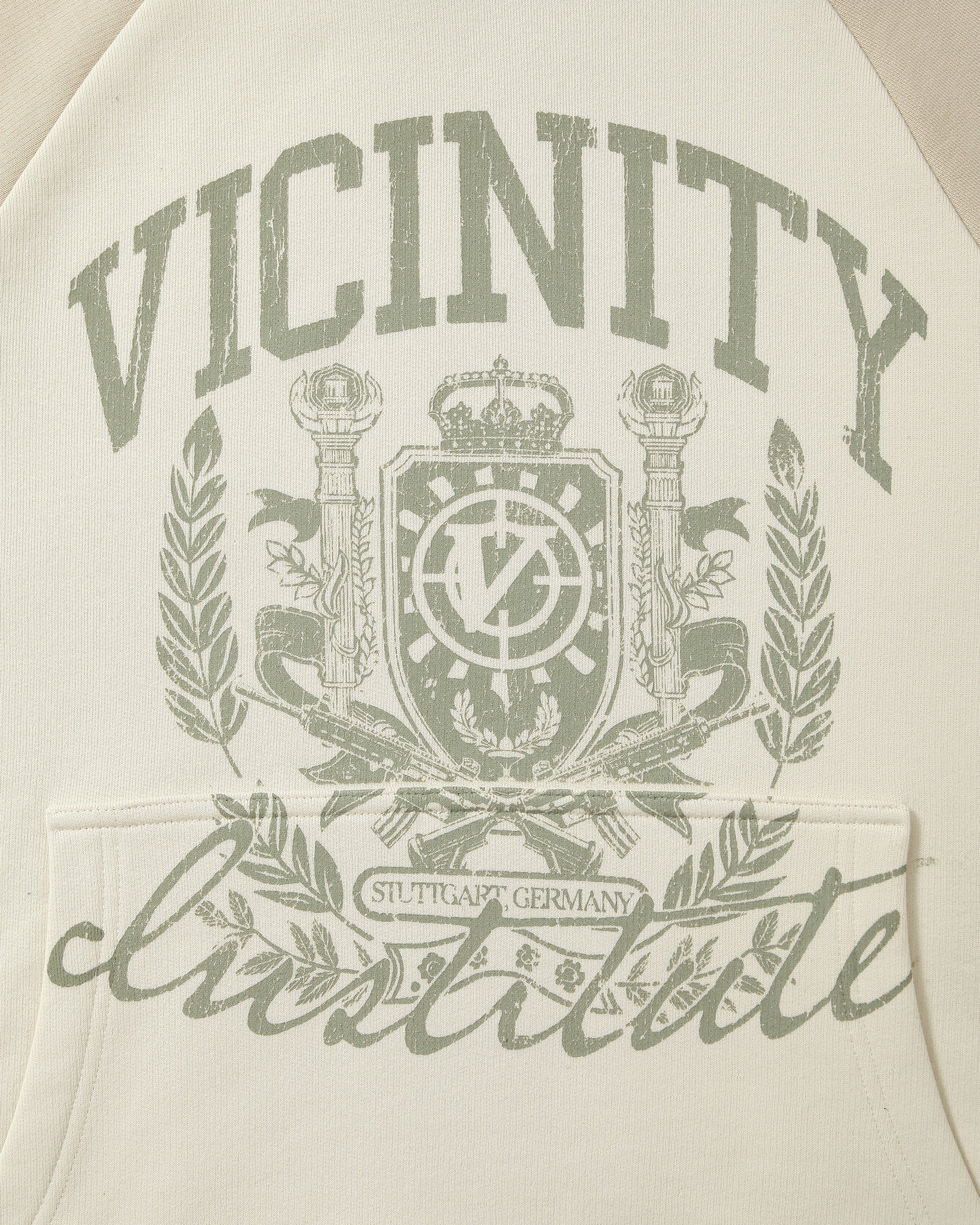 INSTITUTE HOODIE BEIGE