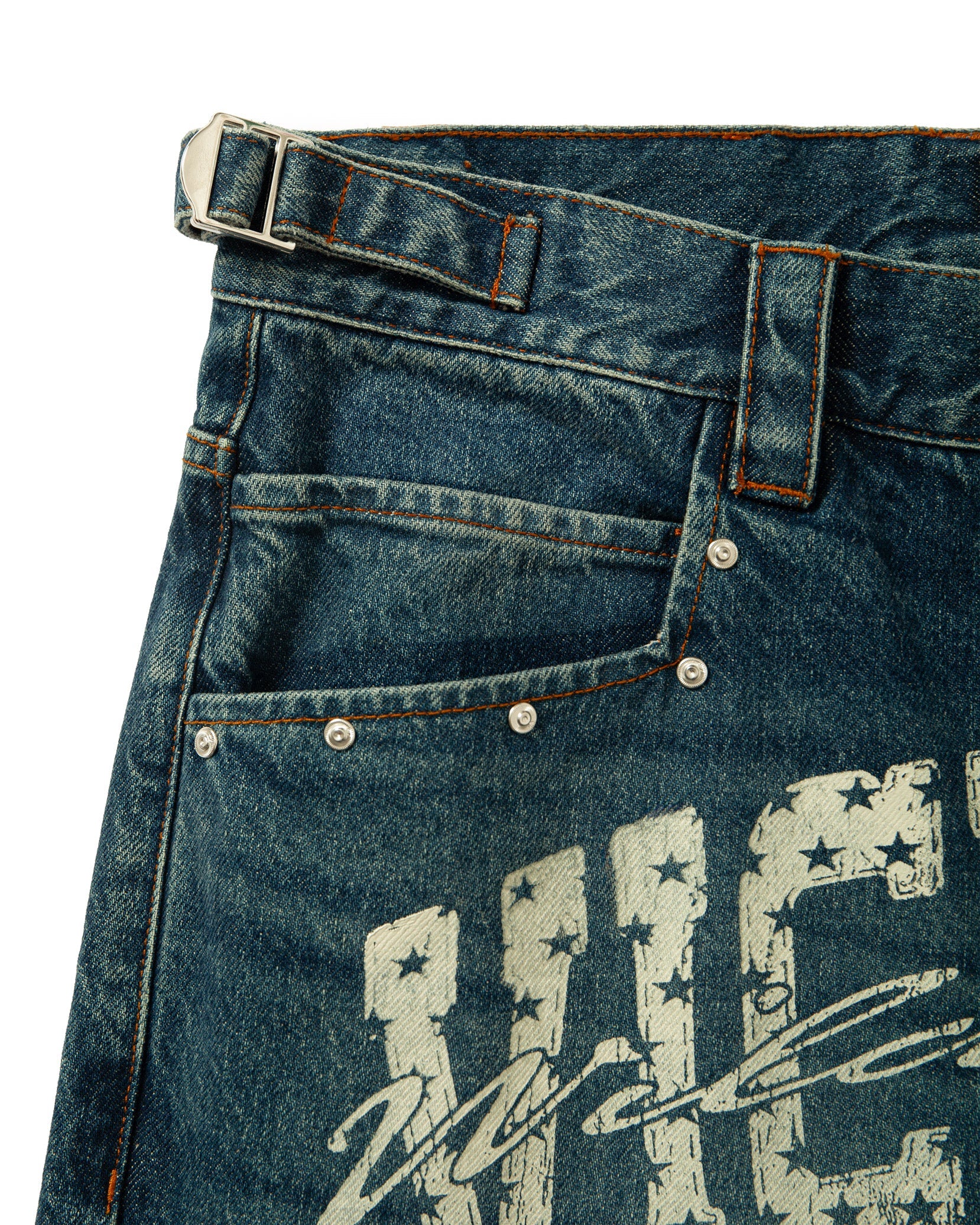 BISON DENIM DARK BLUE