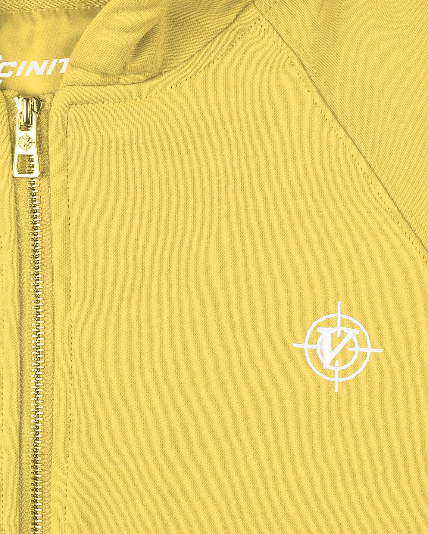 INSIDE OUT ZIP HOODIE SUNFLOWER