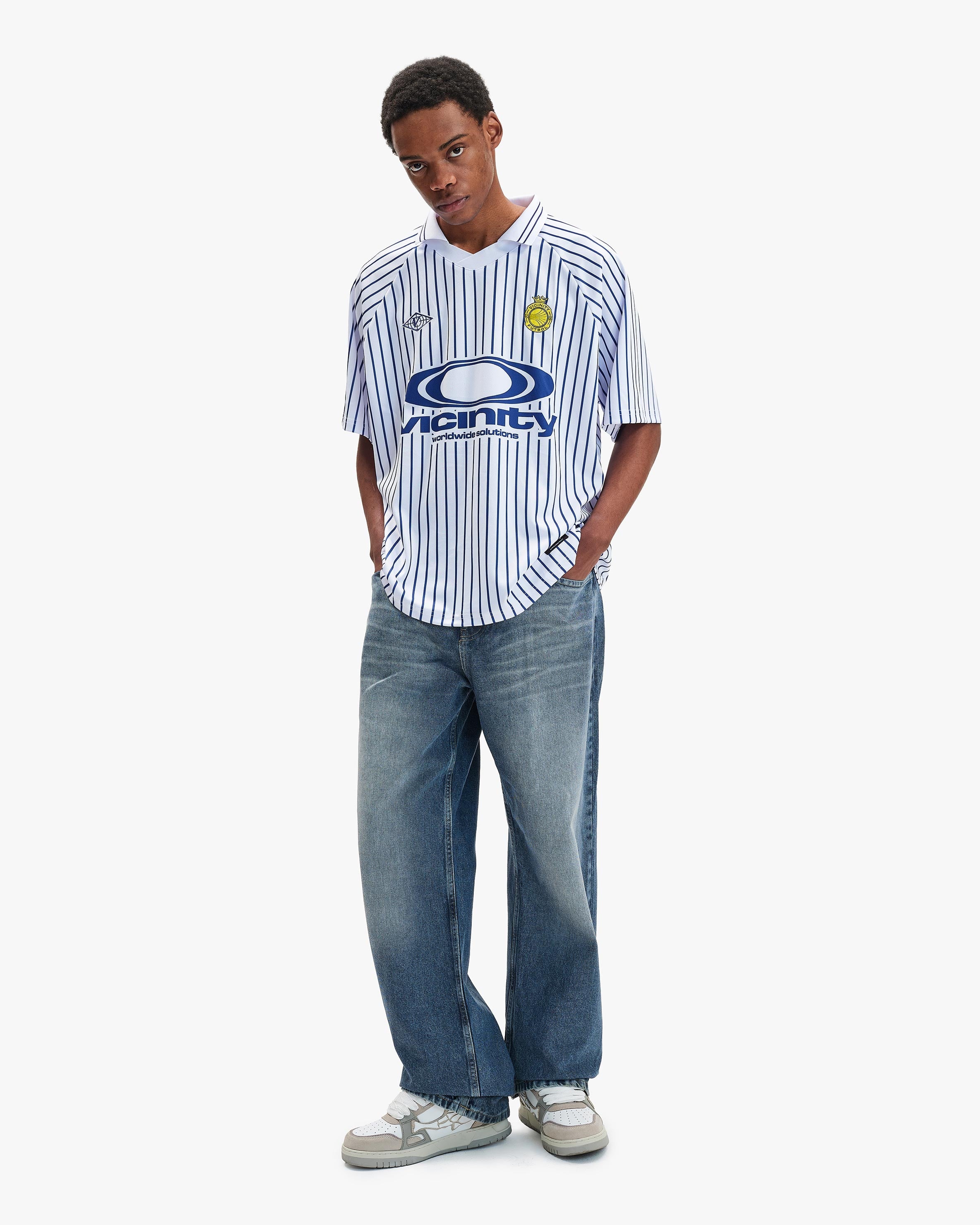 HALA VICI JERSEY WHITE/BLUE