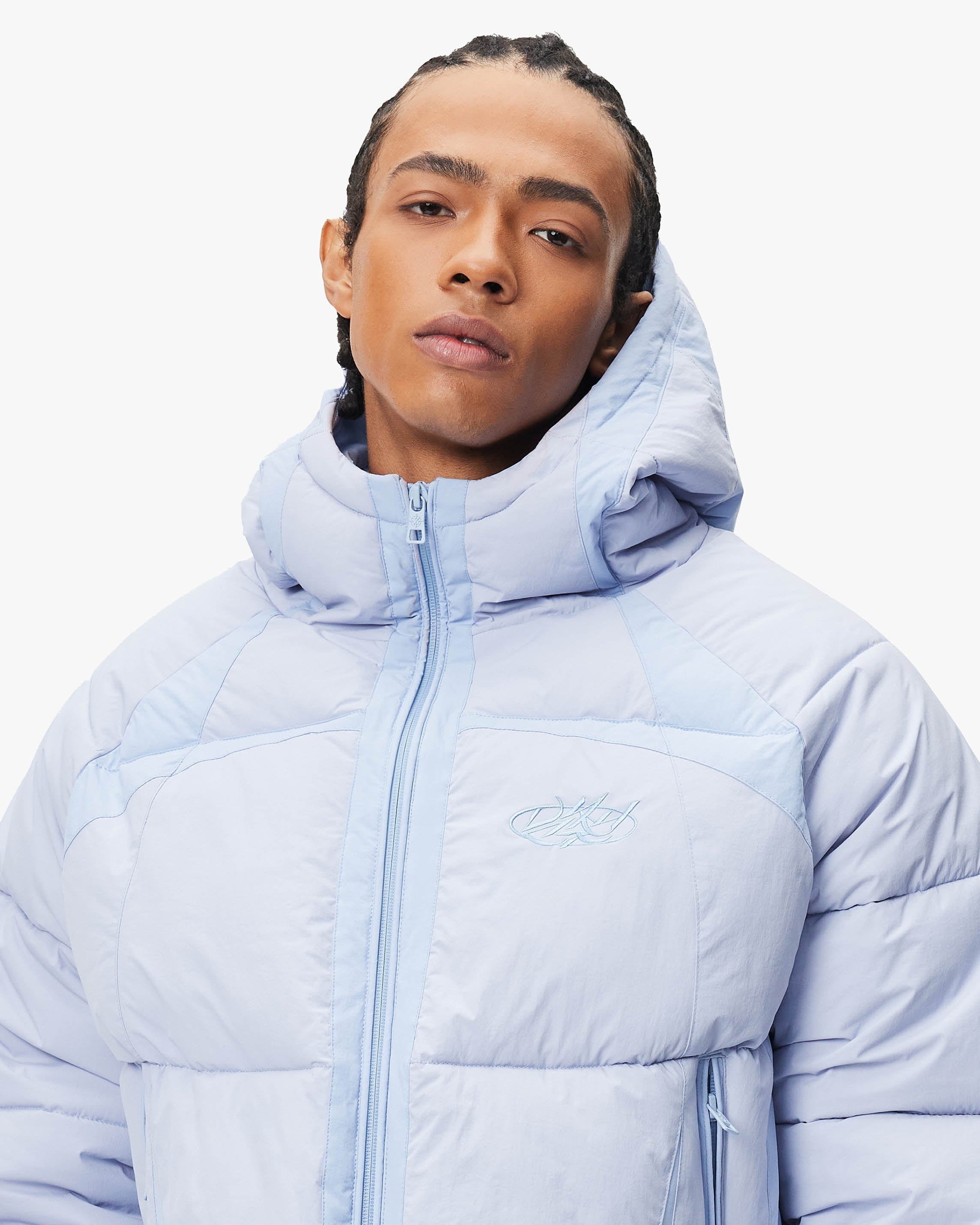 BLAZE PUFFER JACKET SKYBLUE
