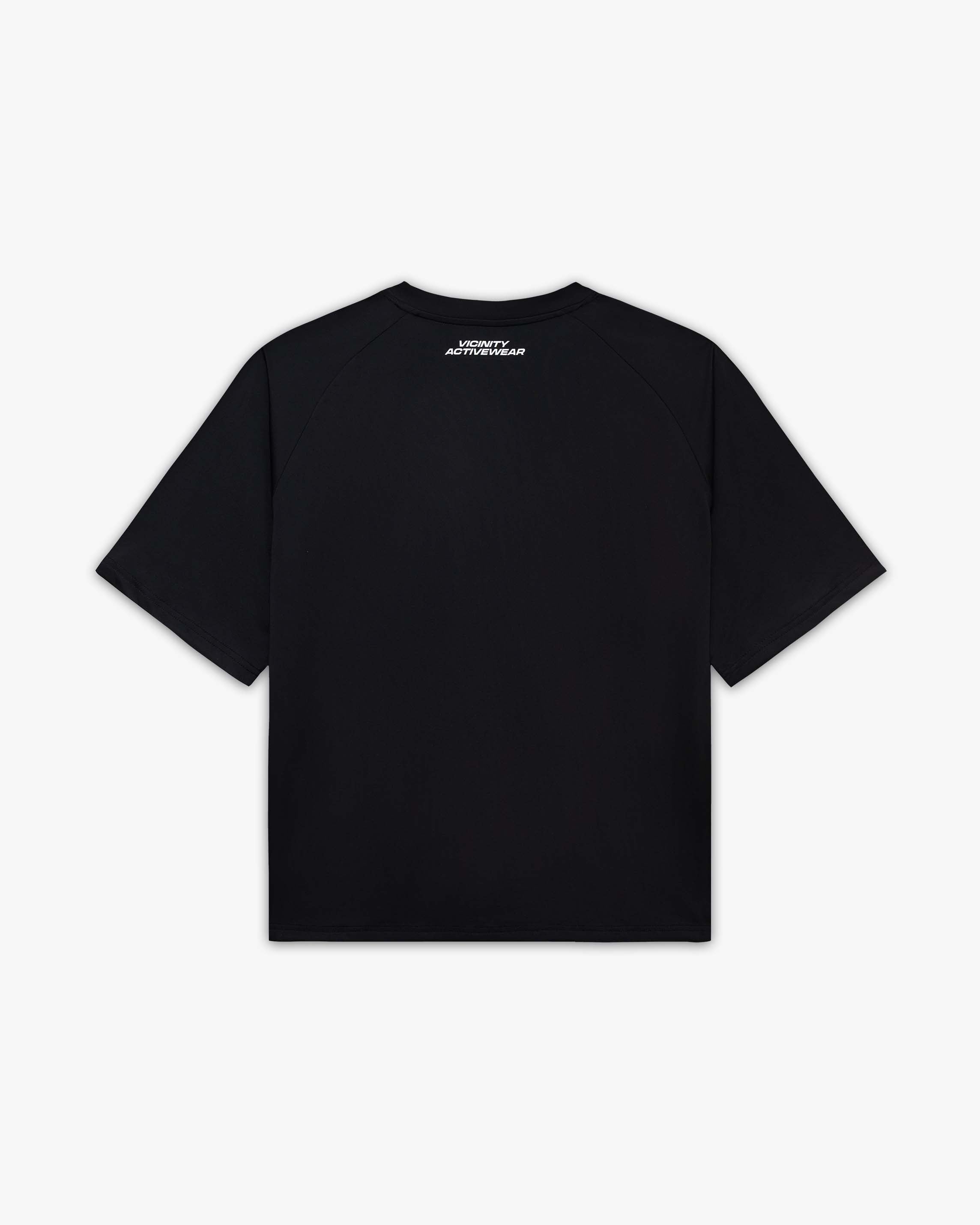 ACTIVEWEAR BOXY TEE BLACK