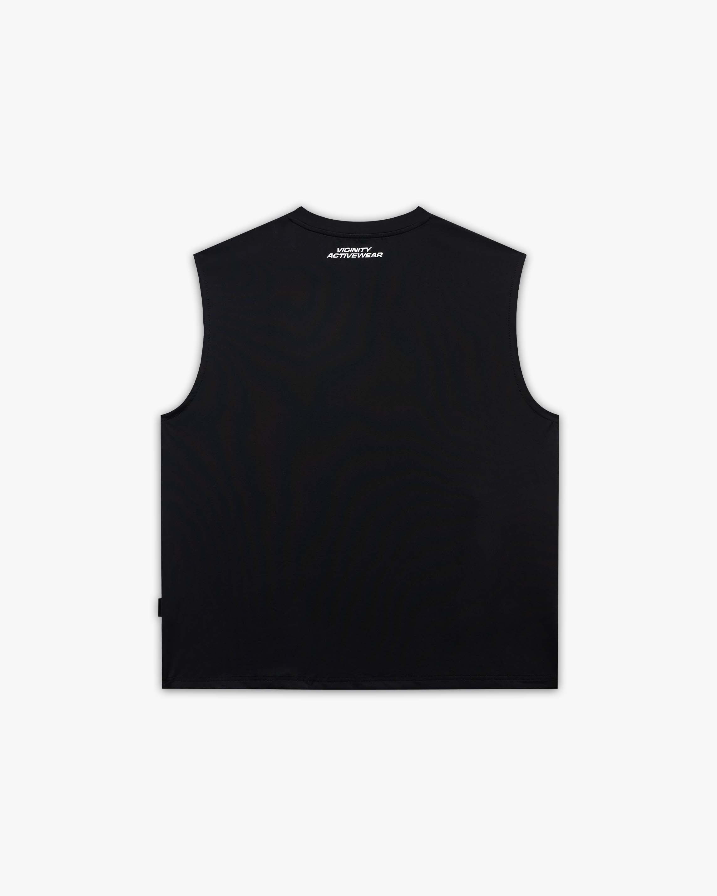 ACTIVEWEAR BOXY TANKTOP BLACK