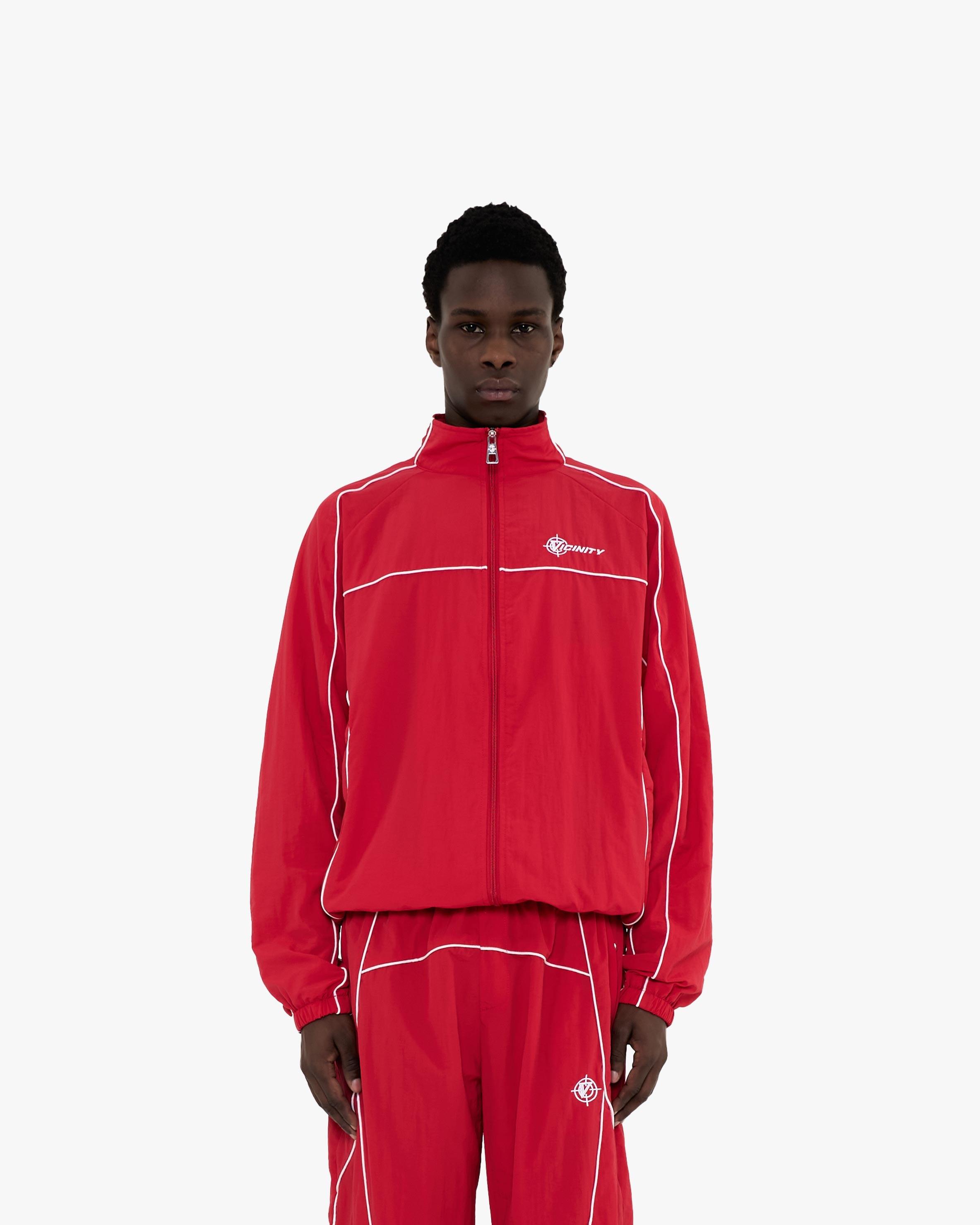 TRACK JACKET RED