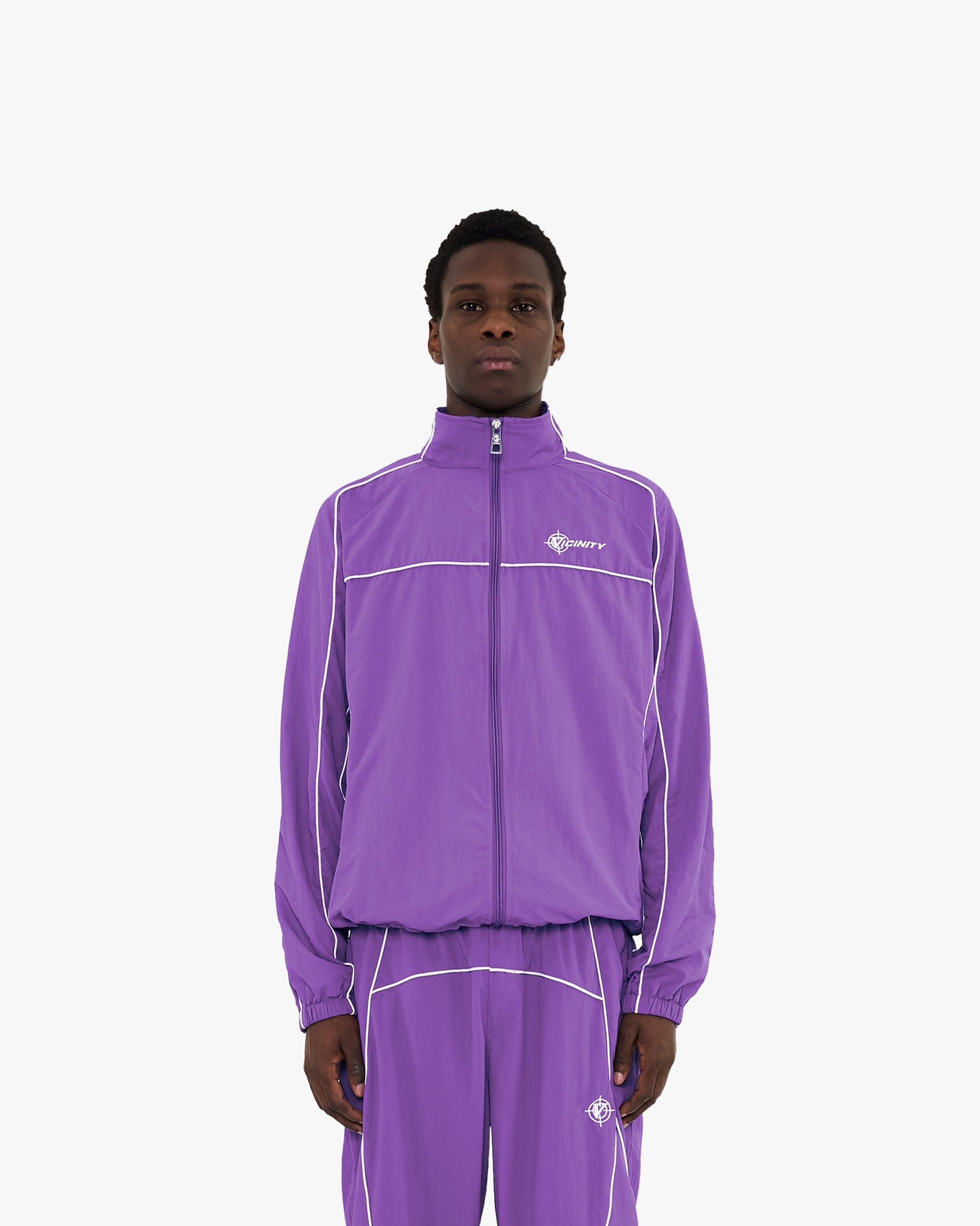 TRACK JACKET PURPLE