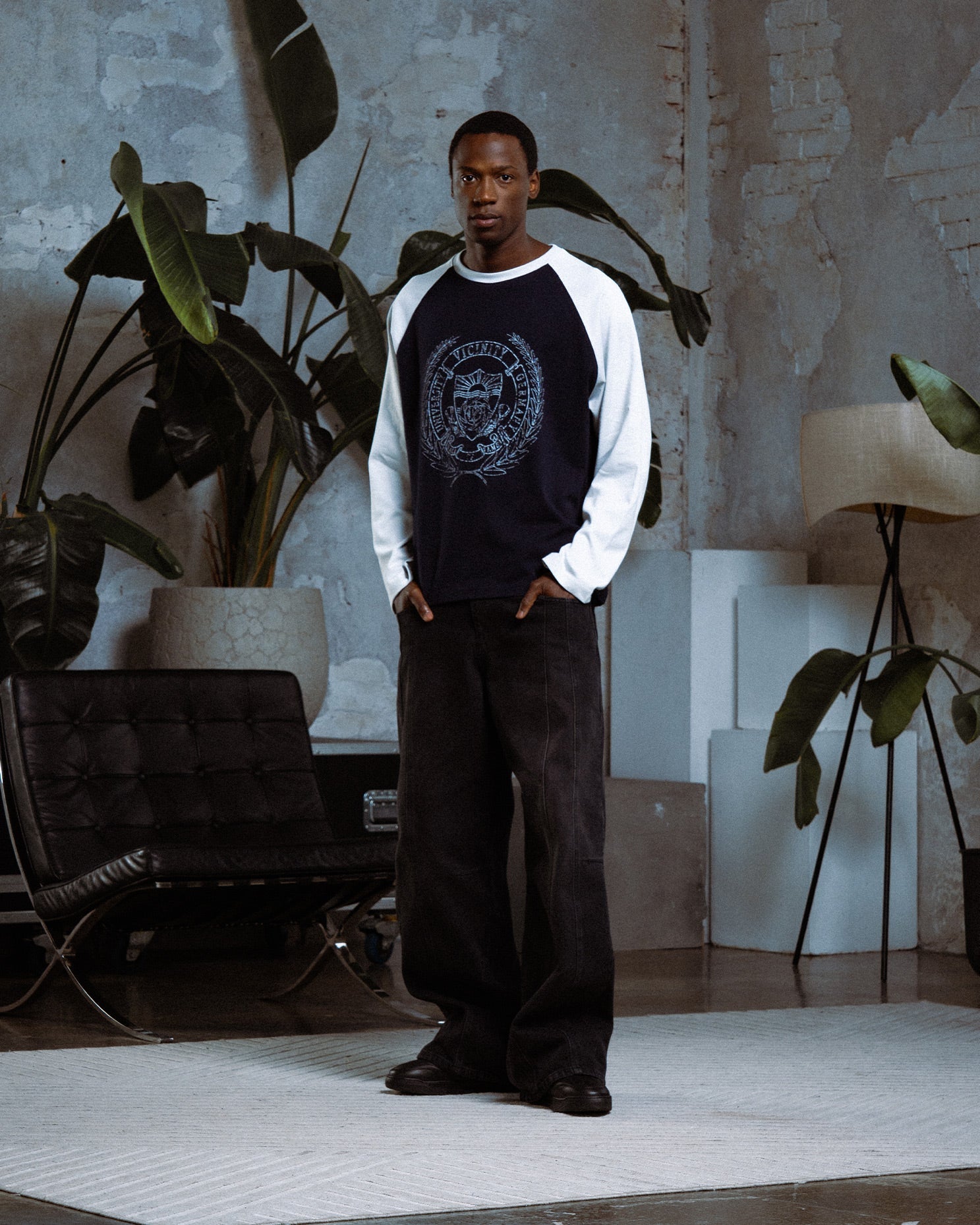 HALL OF FAME LONGSLEEVE BLUE/GREY