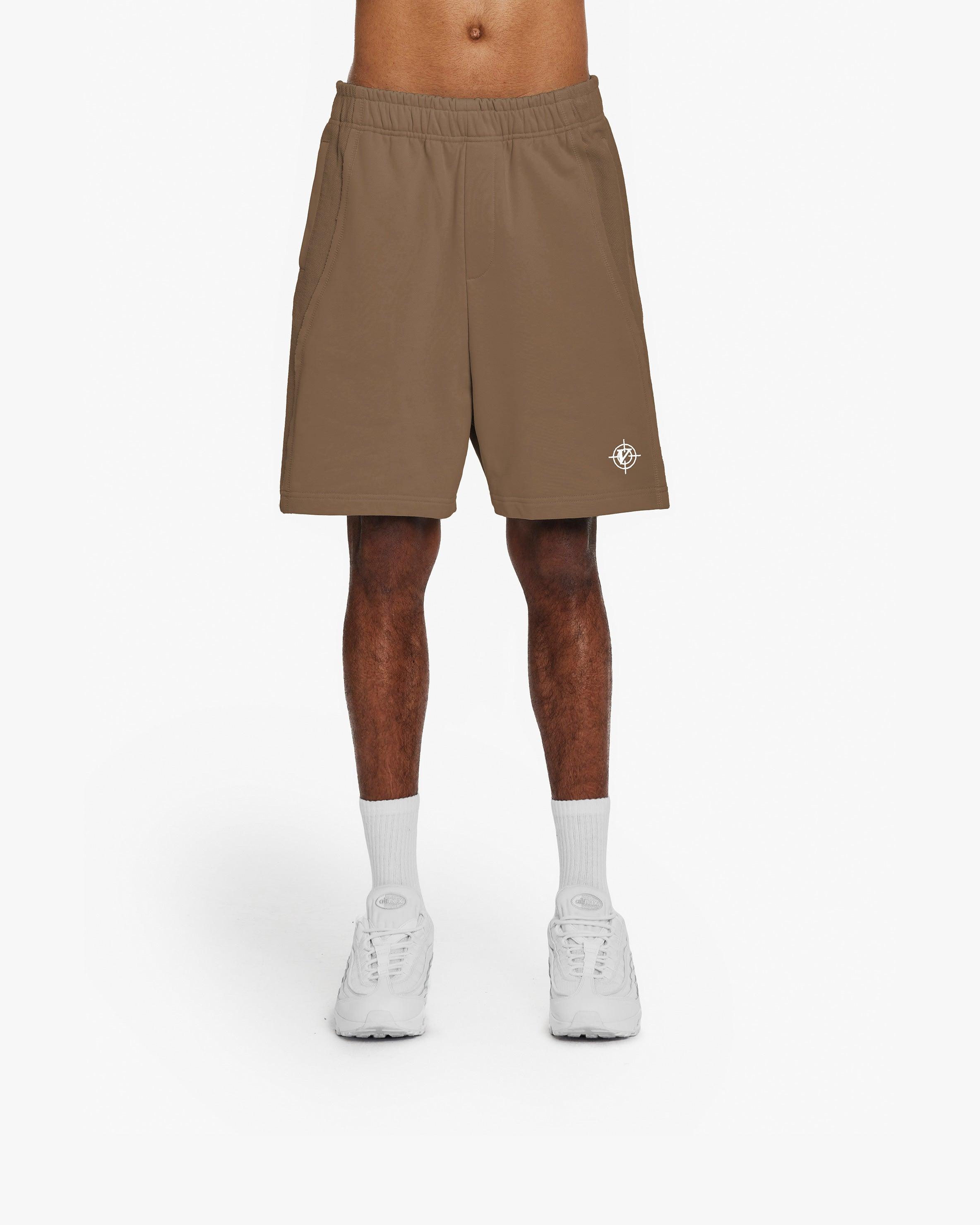 INSIDE OUT SHORTS CHOCOLATE BROWN
