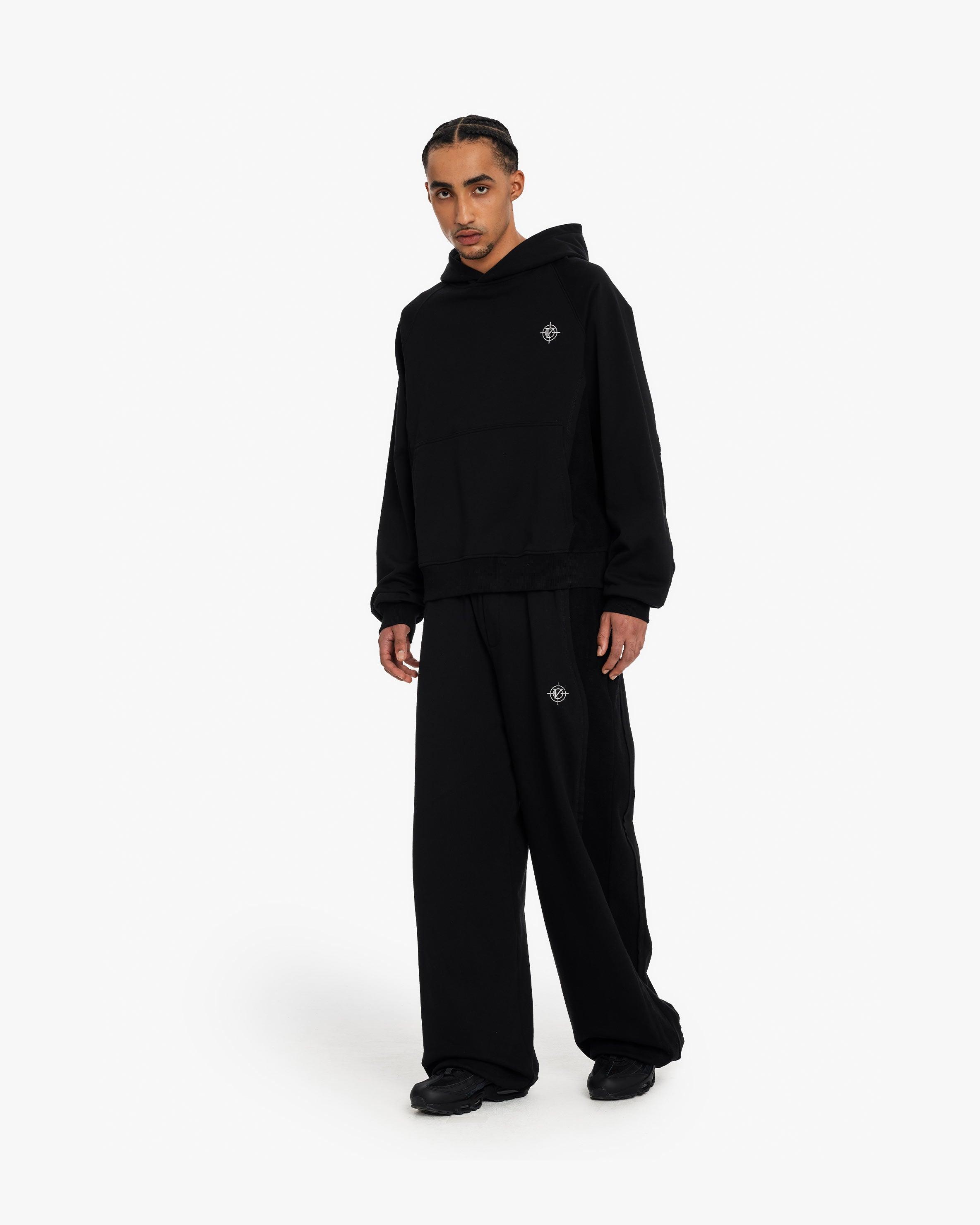 INSIDE OUT HOODIE BLACK (OLD SIZING)