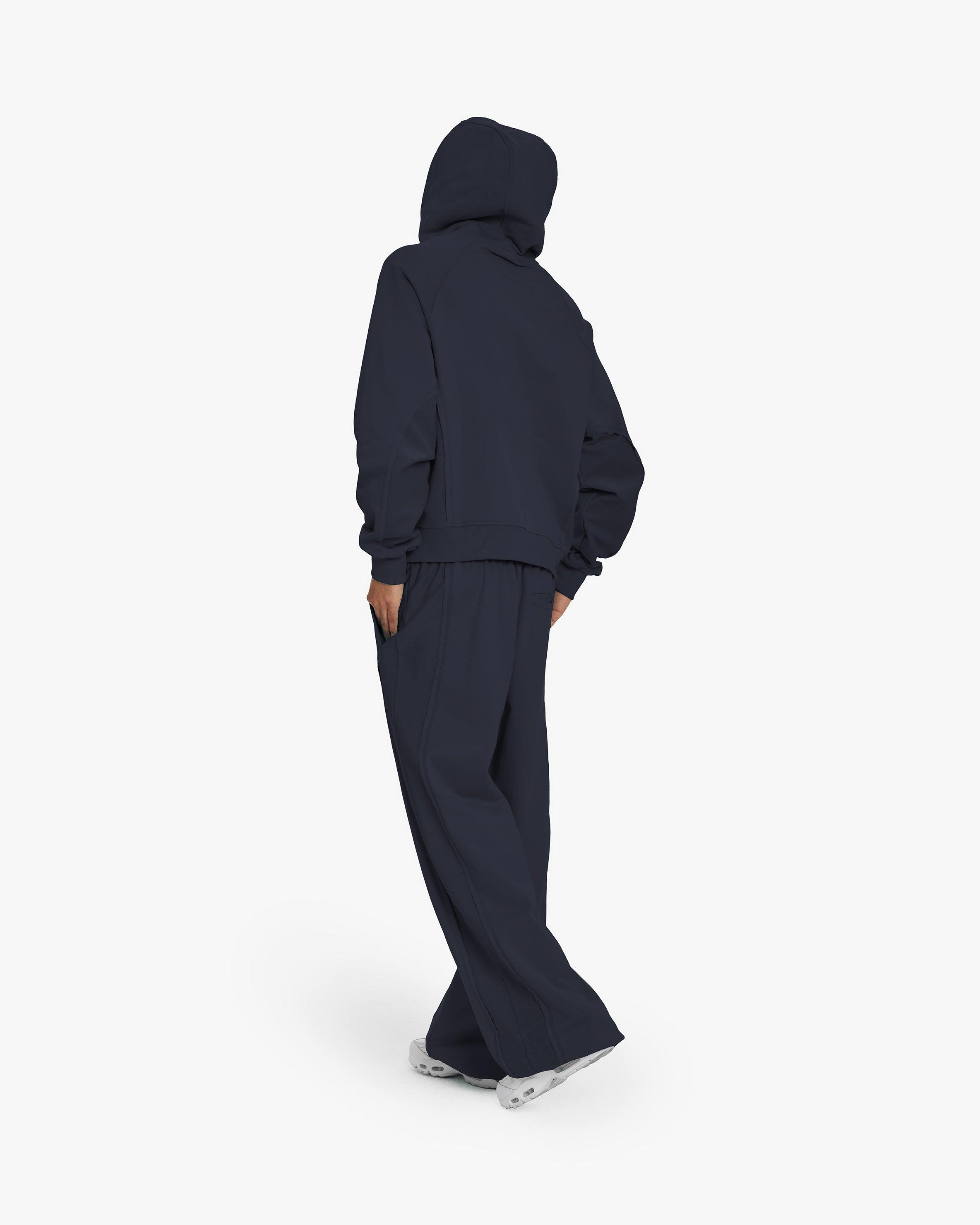 INSIDE OUT HOODIE NAVY