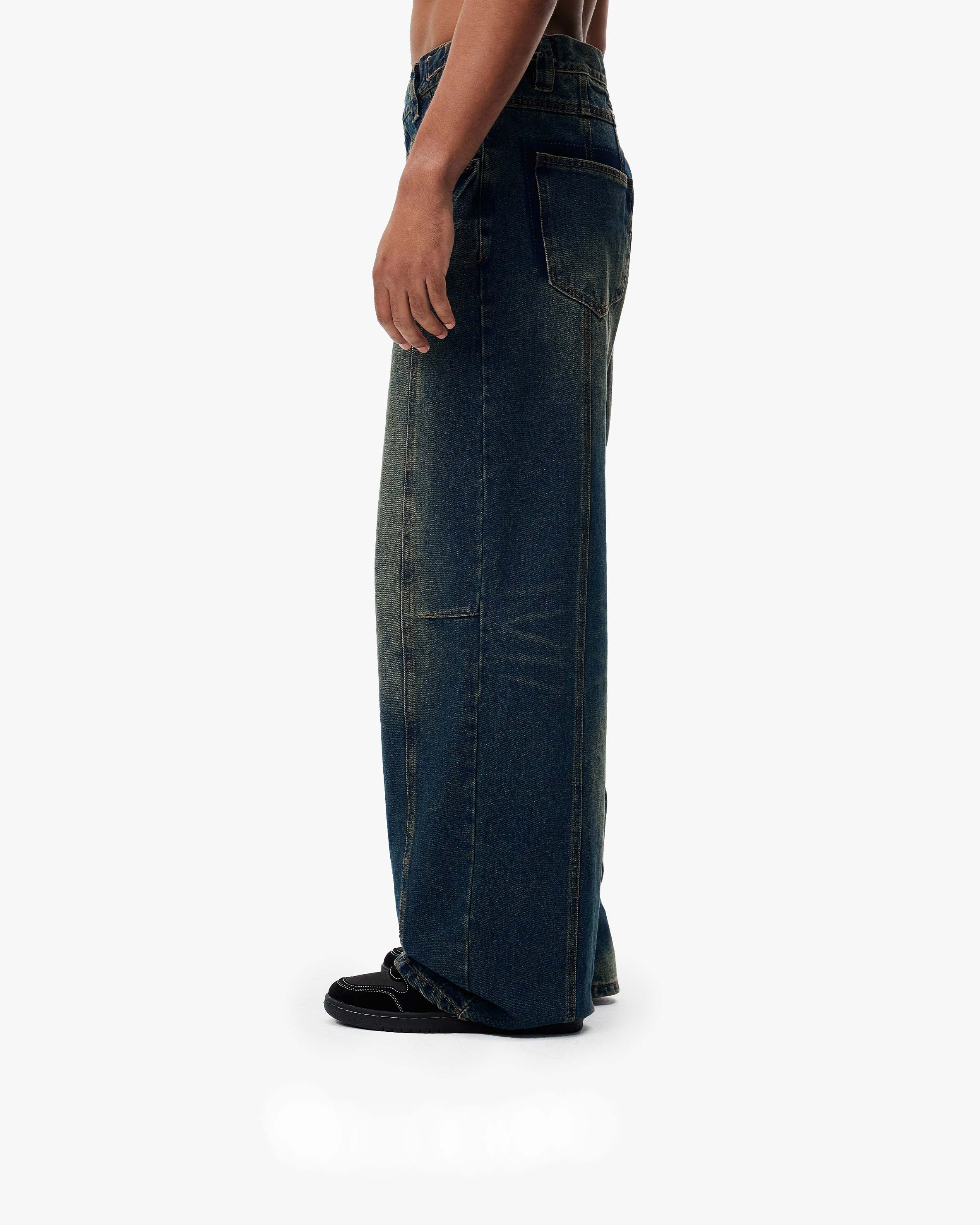 MAXIMUM DENIM YELLOW BLUE