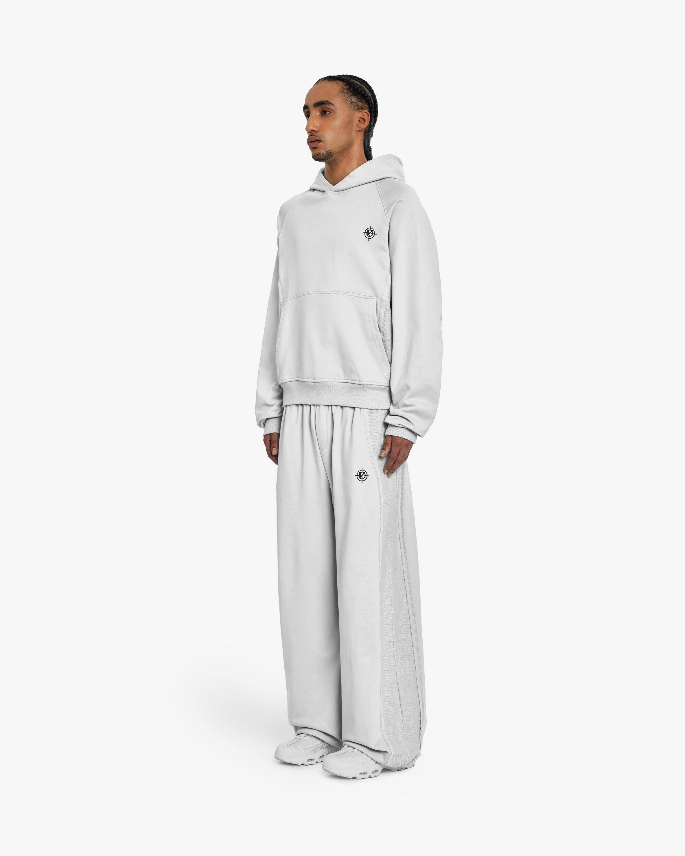 INSIDE OUT HOODIE LIGHT GREY