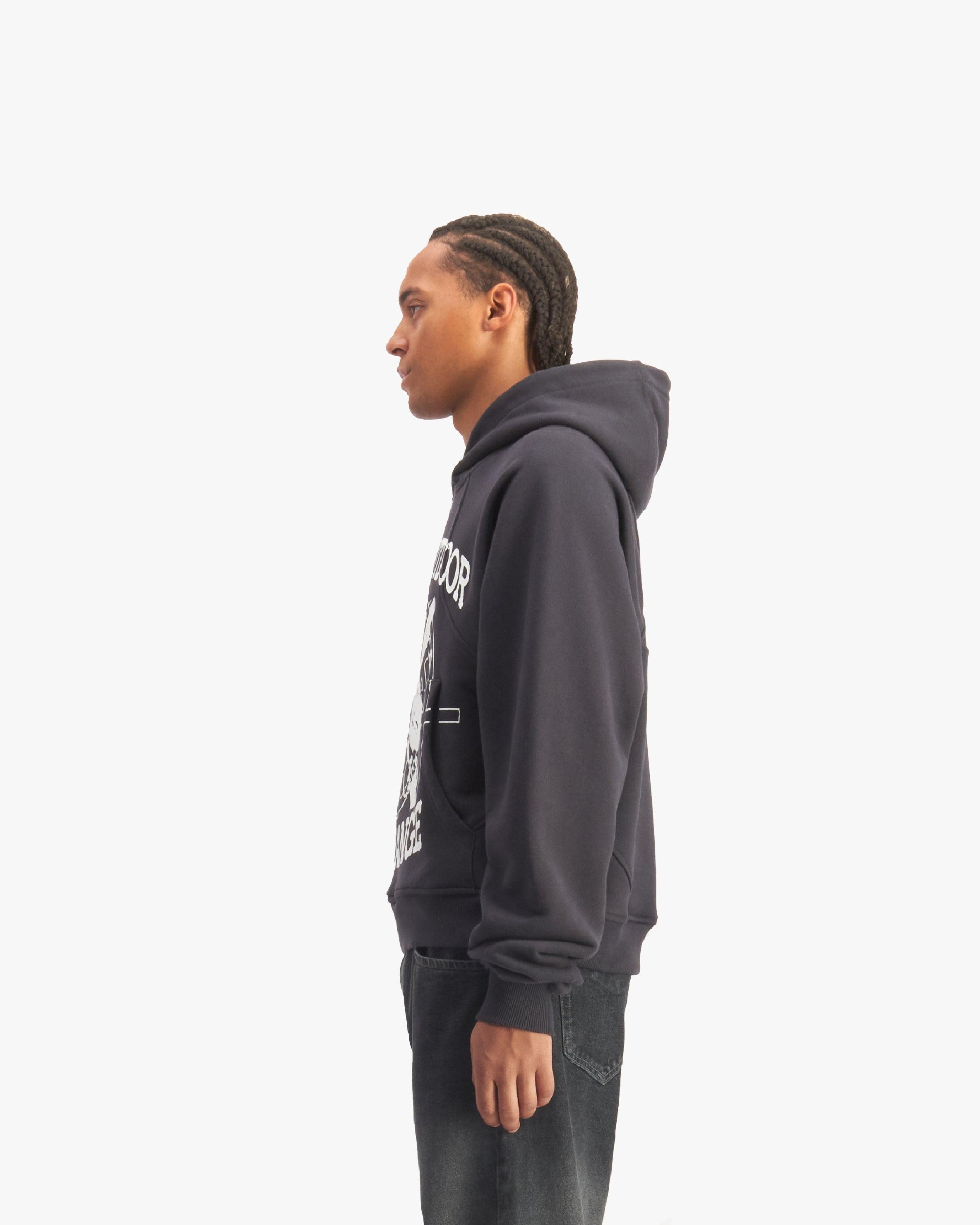 AKIMBO HOODIE DARK GREY