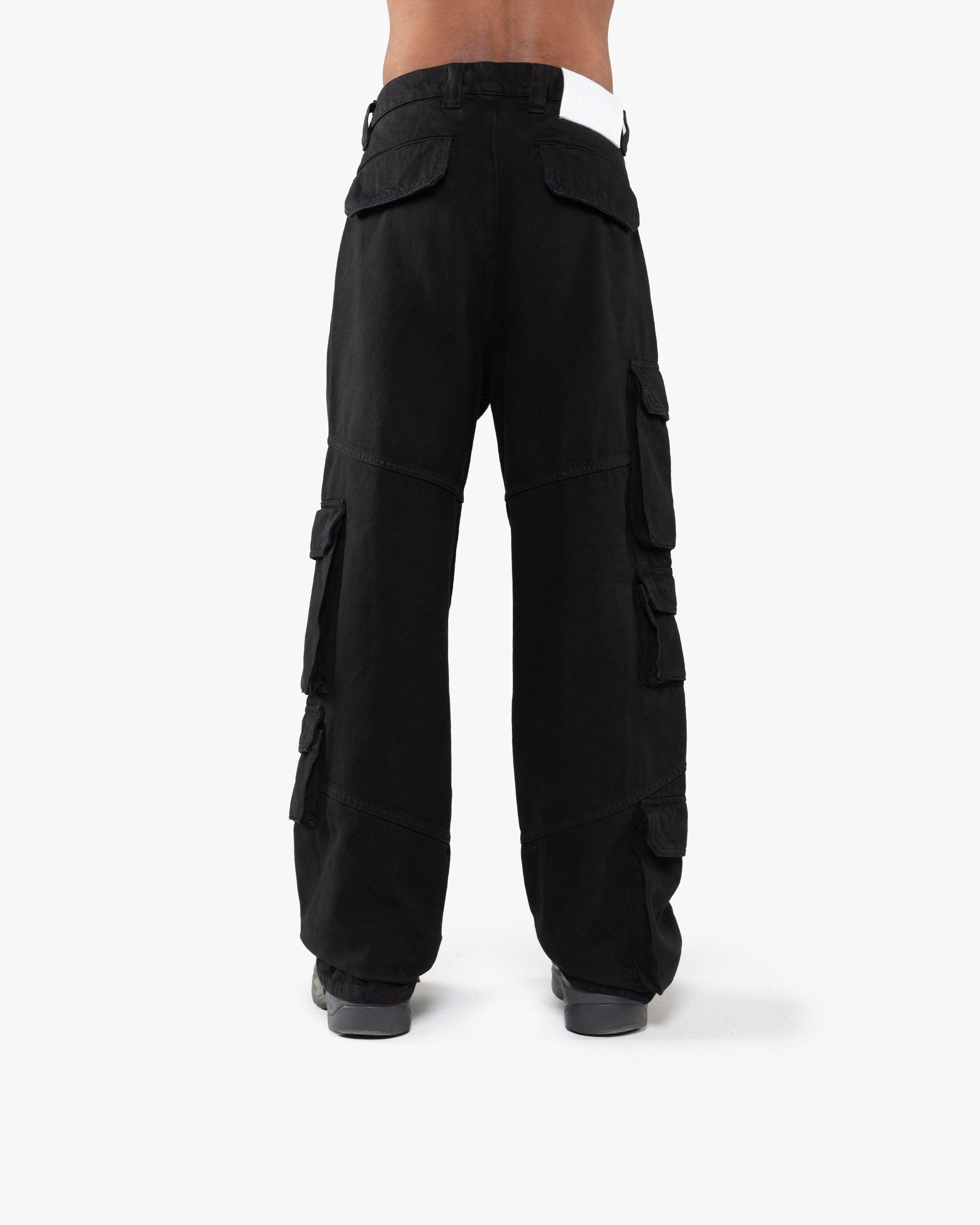 MULTIPOCKET CARGOPANTS BLACK