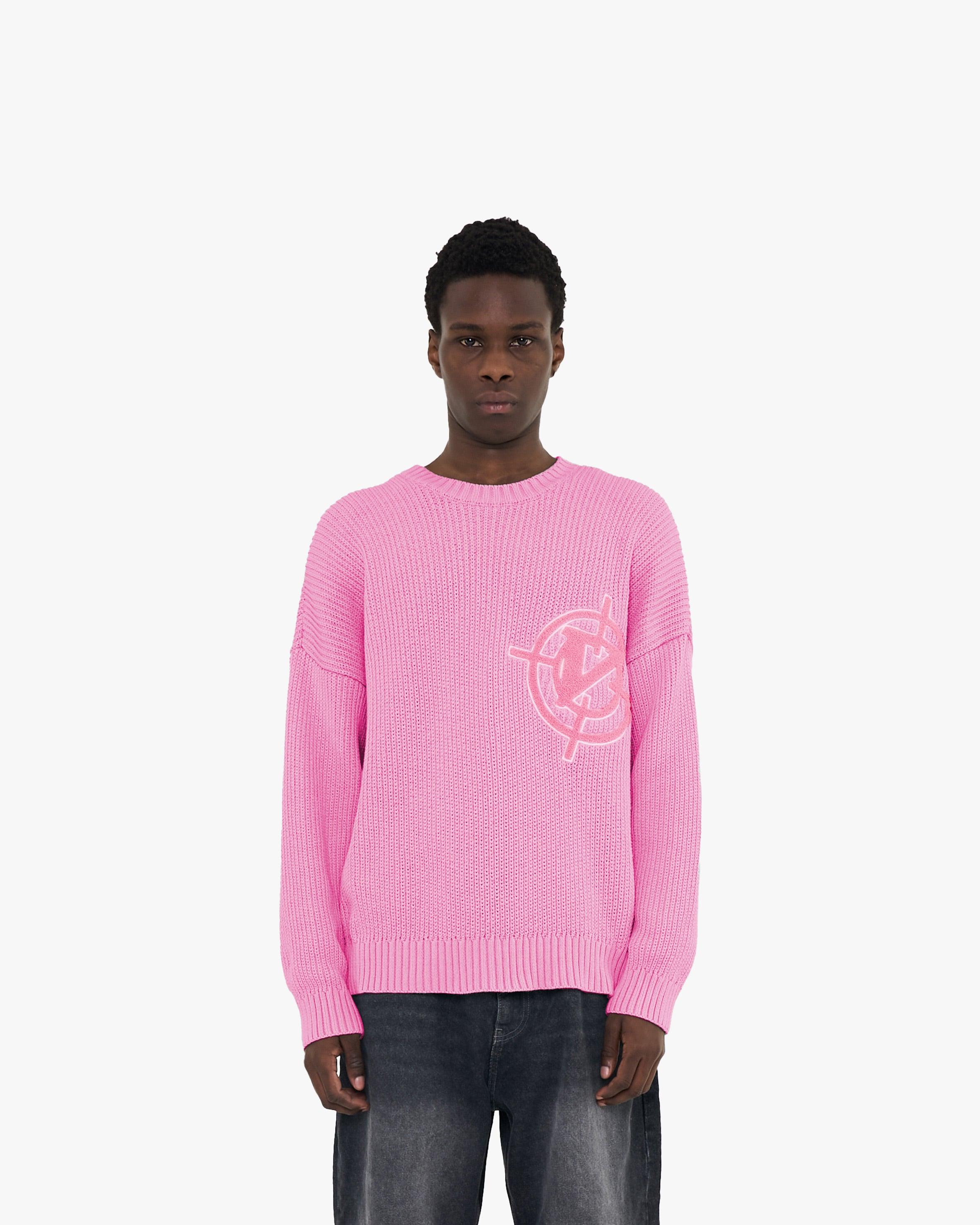 V-LOGO KNITWEAR WILD ROSE