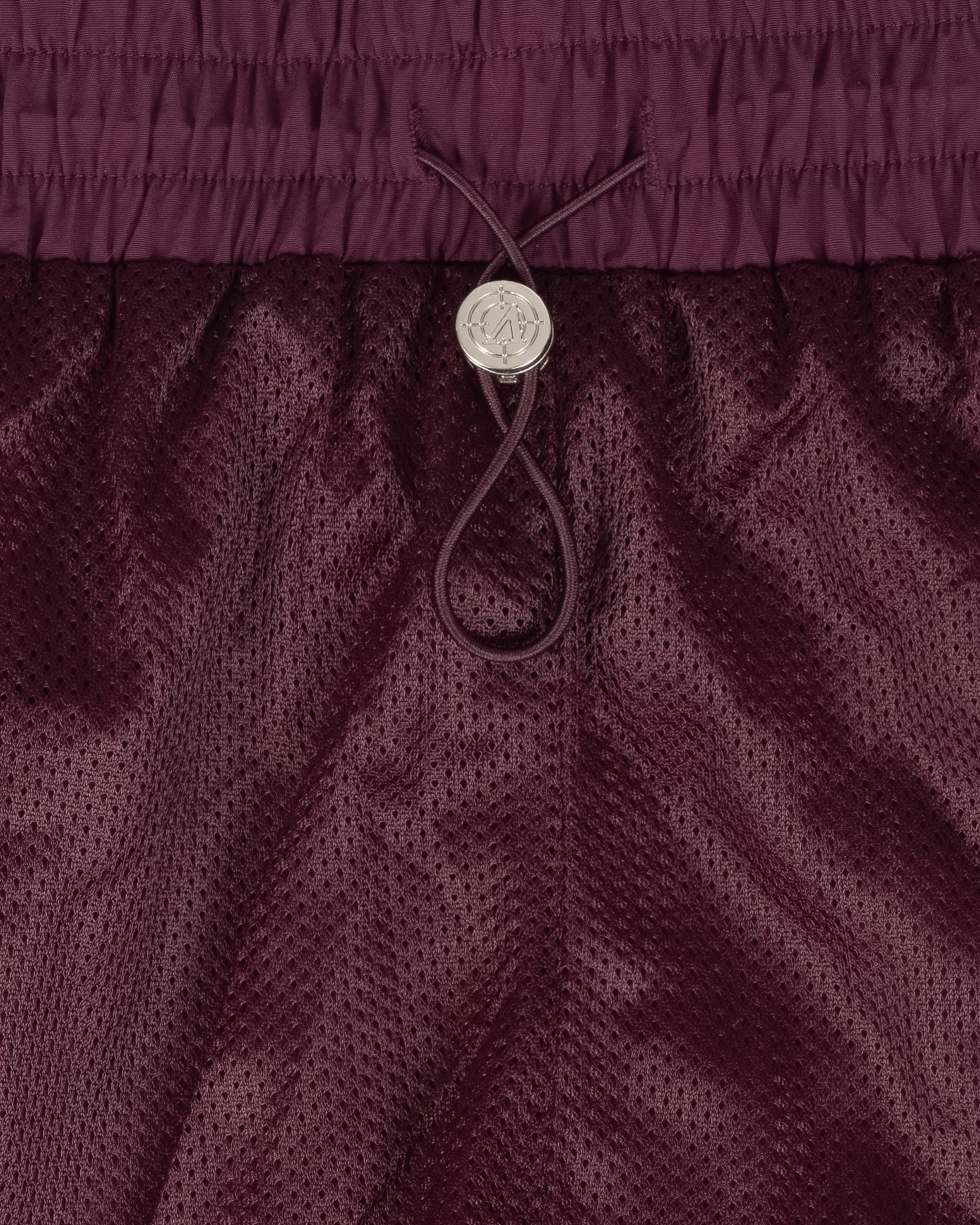 TRACK PANTS BURGUNDY