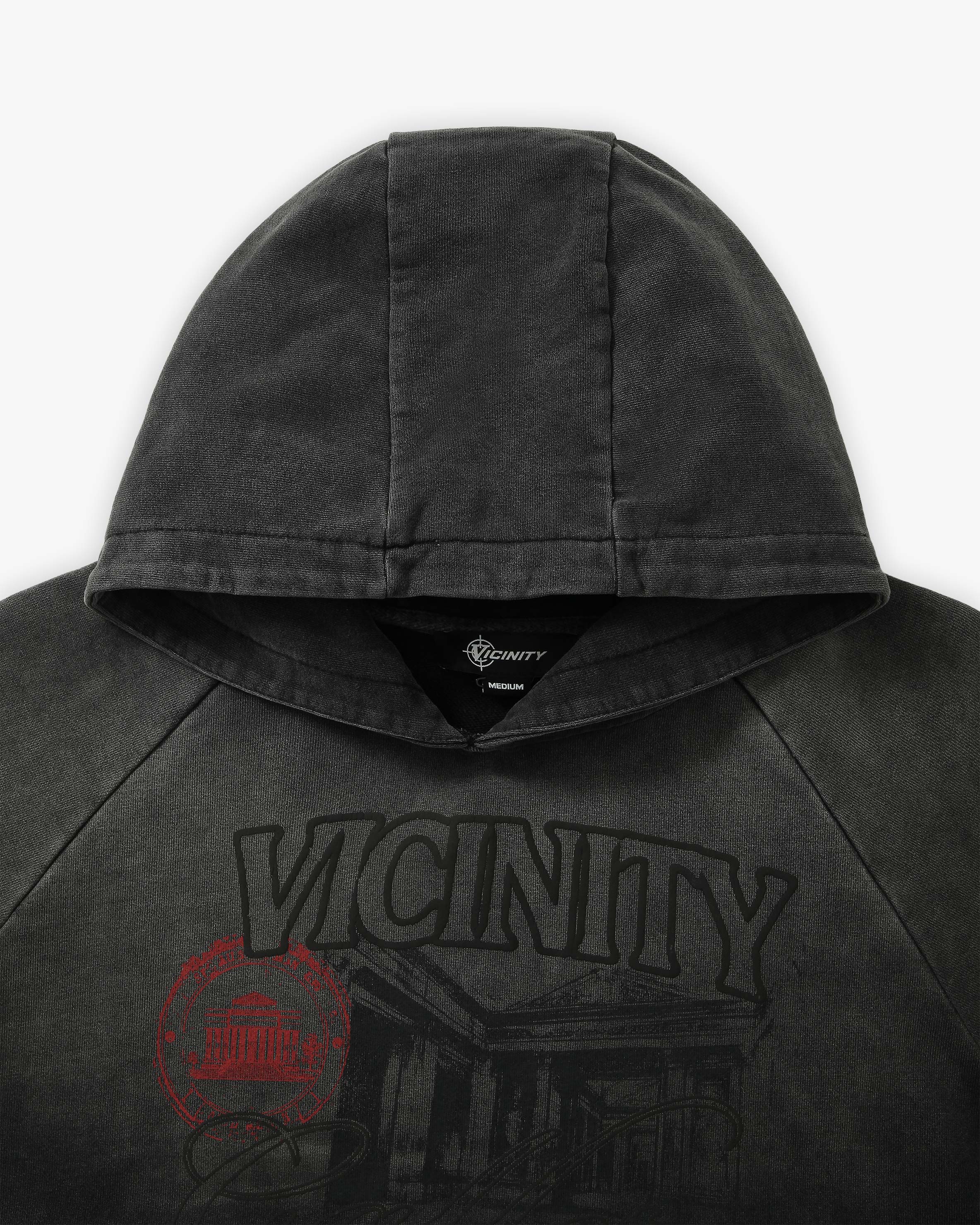 GALLERY HOODIE WASHED GREY