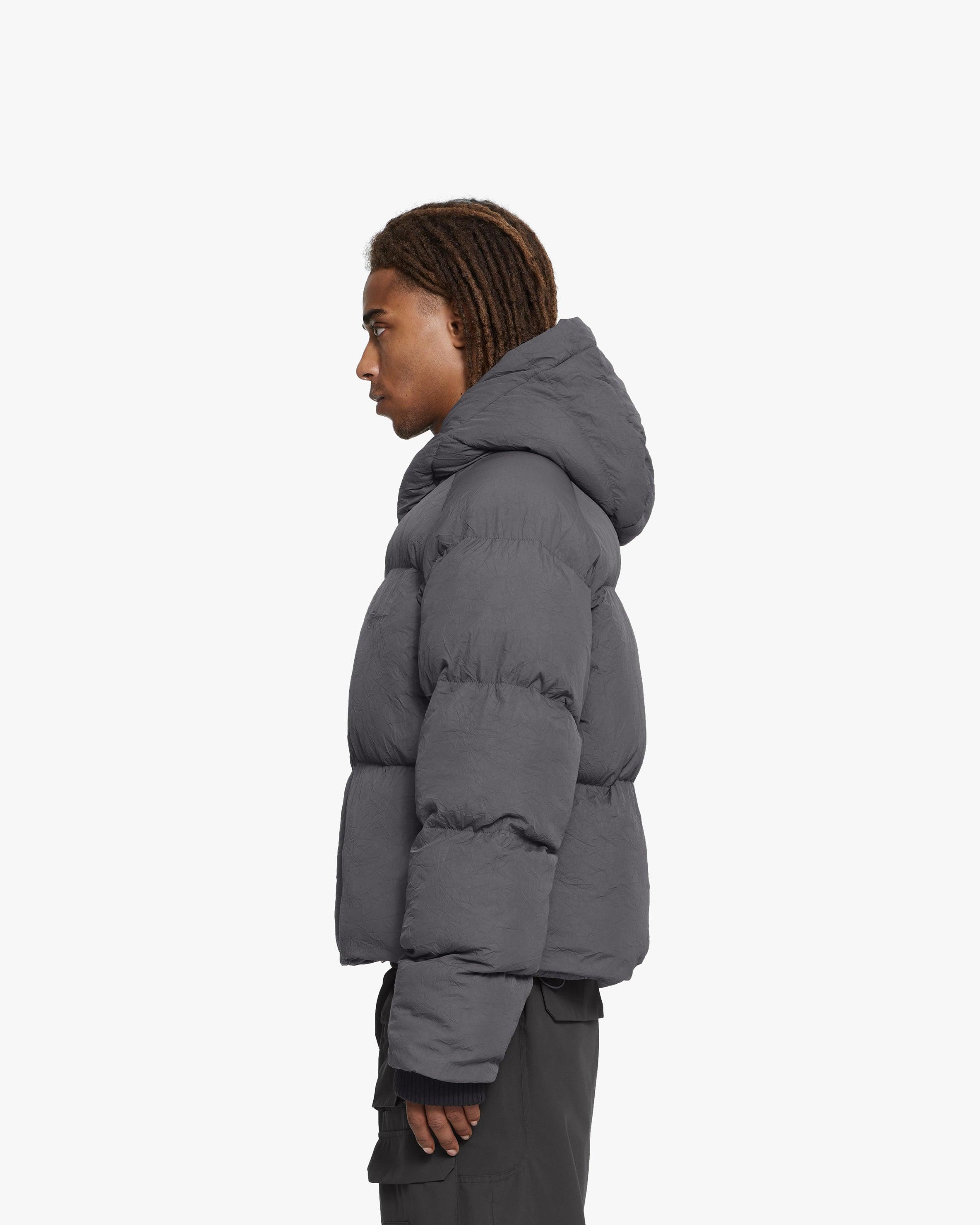 PUFFER JACKET DARK GREY