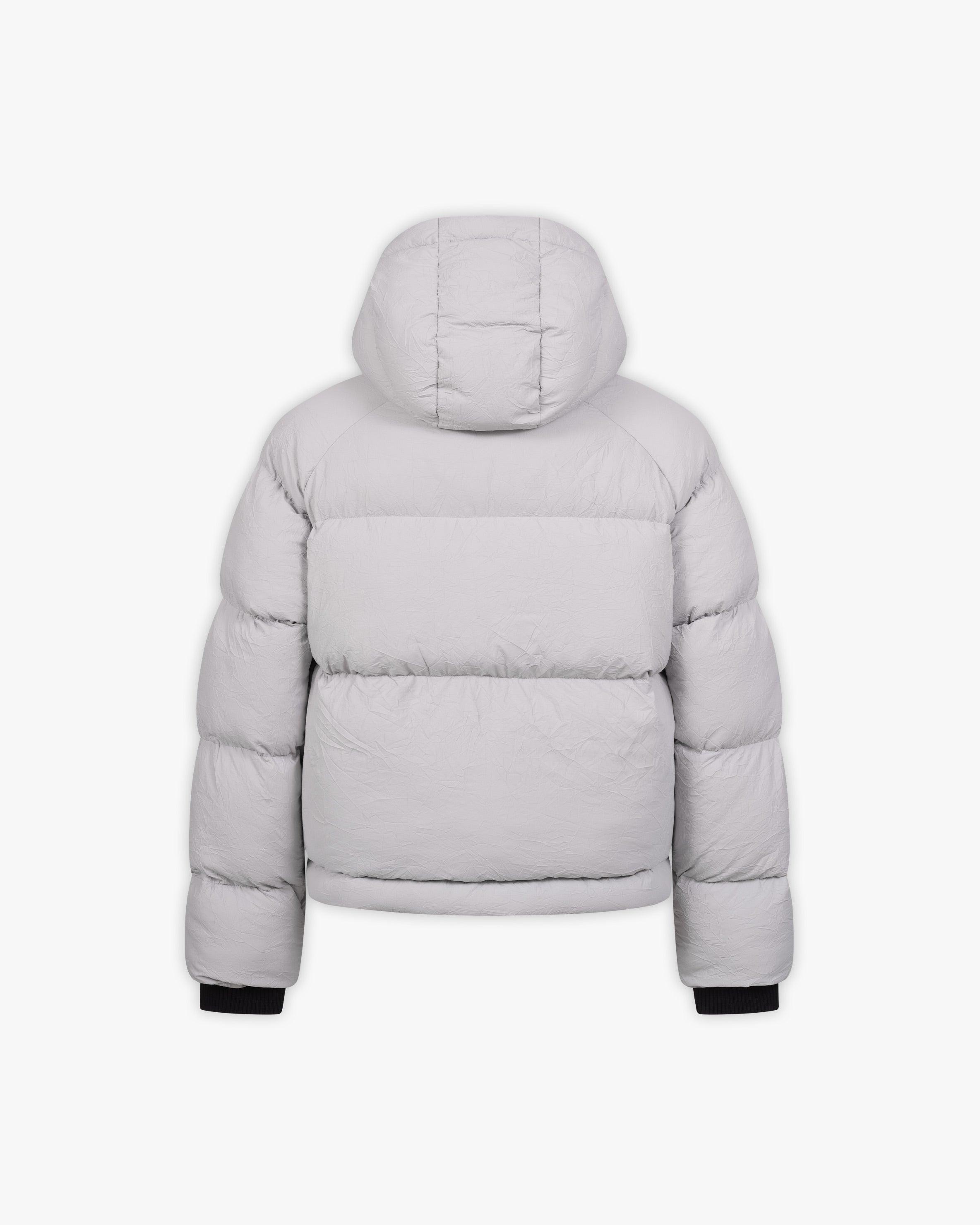 PUFFER JACKET LIGHT GREY
