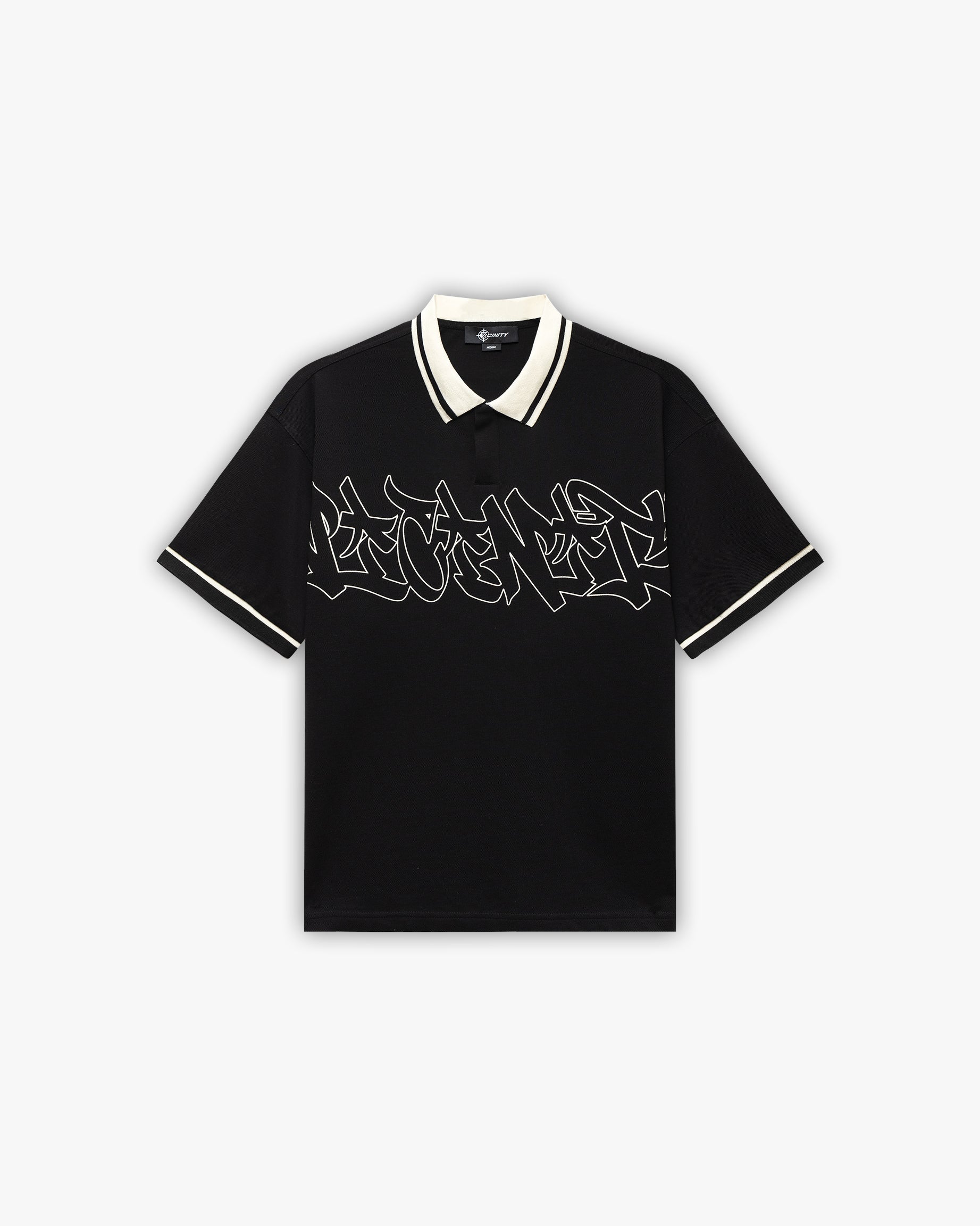 GRAFFITI POLO BLACK