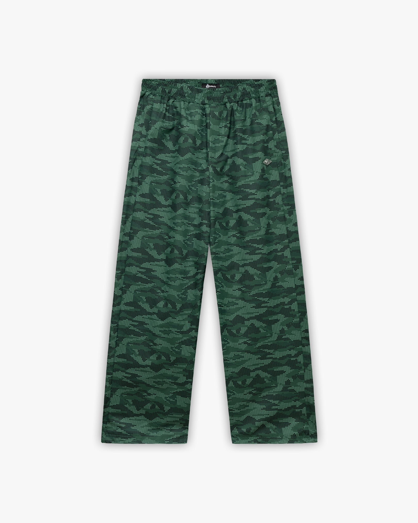 TRACK PANTS DOTTED CAMO GREEN