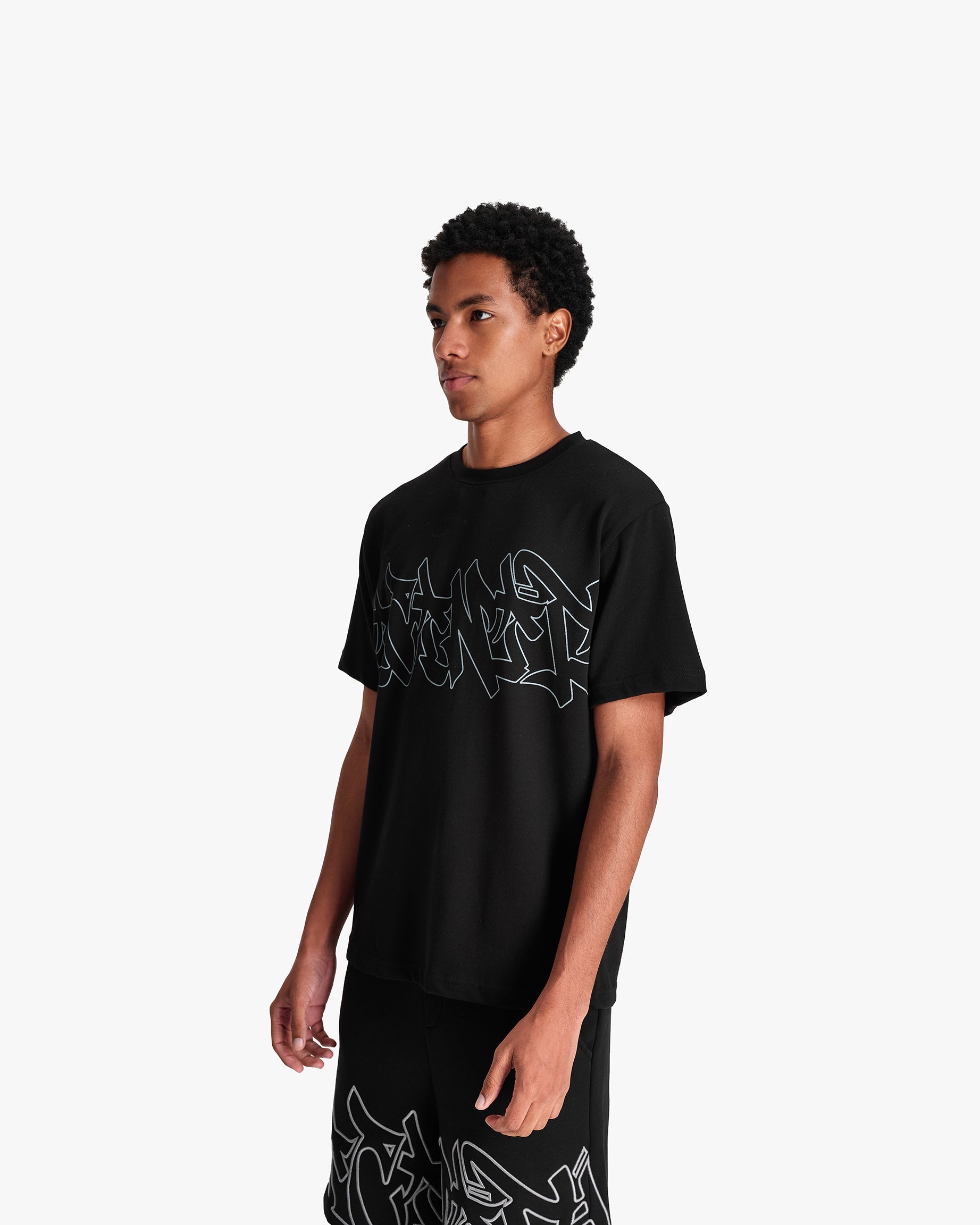GRAFFITI TEE BLACK