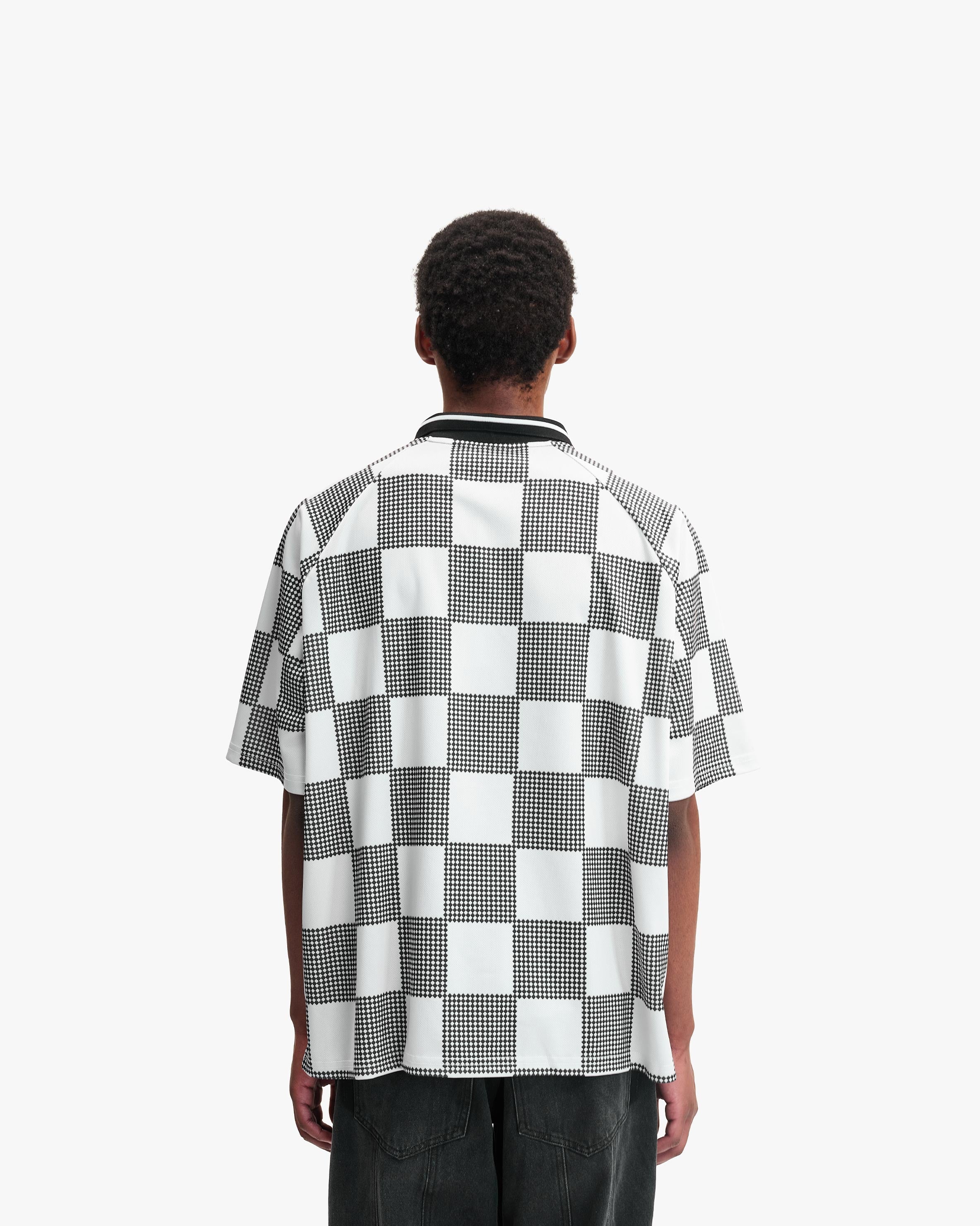 CARO CHECKER JERSEY BLACK/WHITE
