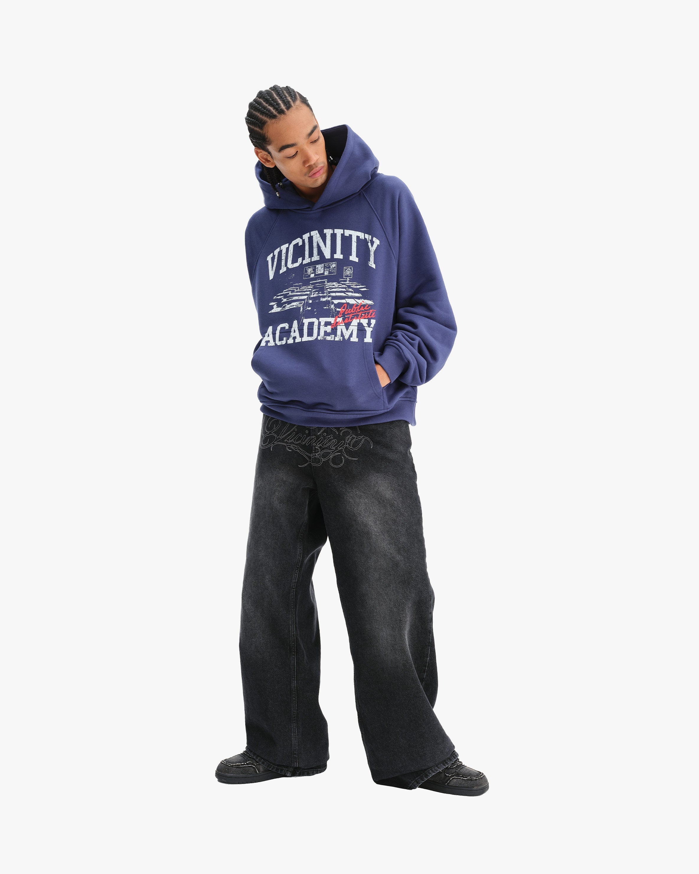 CLASSROOM HOODIE BLUE