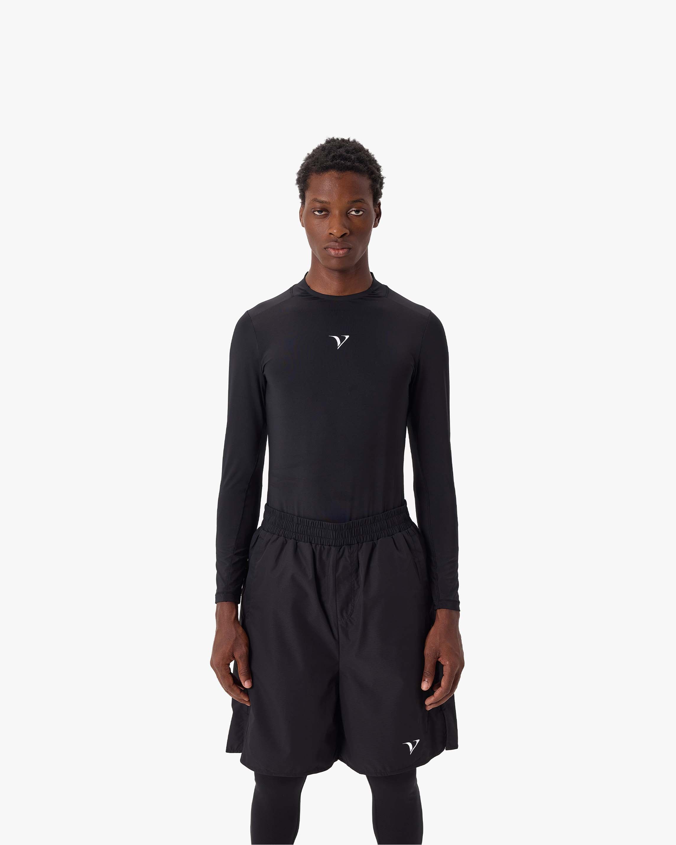 ACTIVEWEAR COMPRESSION LONGSLEEVE BLACK
