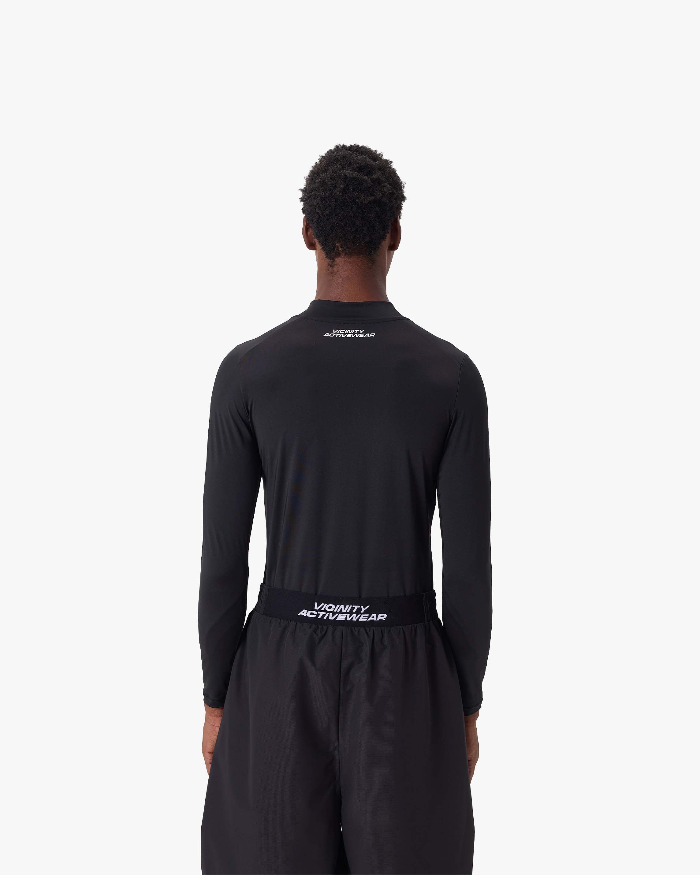 ACTIVEWEAR COMPRESSION LONGSLEEVE BLACK