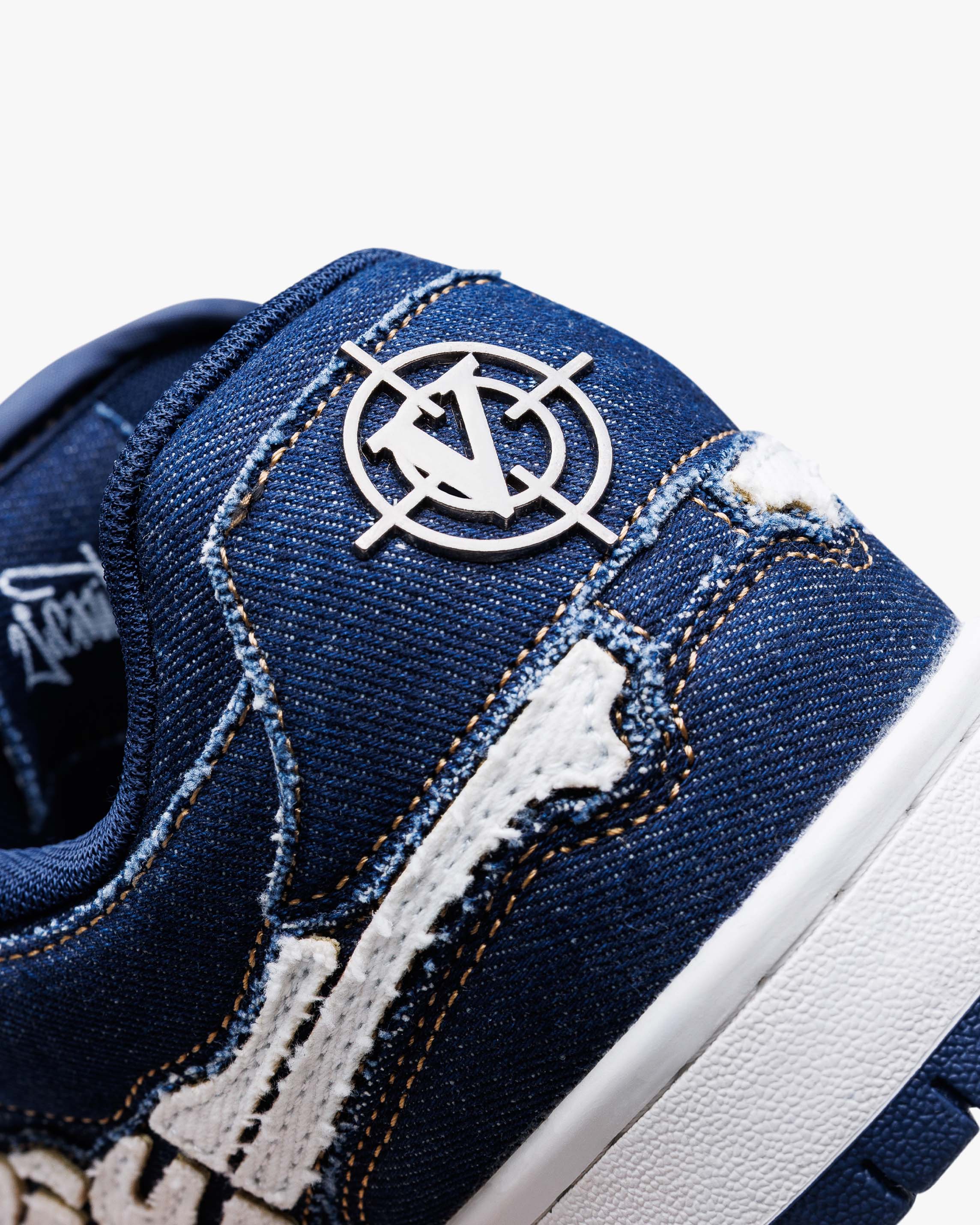 AKIMBO LOWS "SELVEDGE DENIM BLUE"