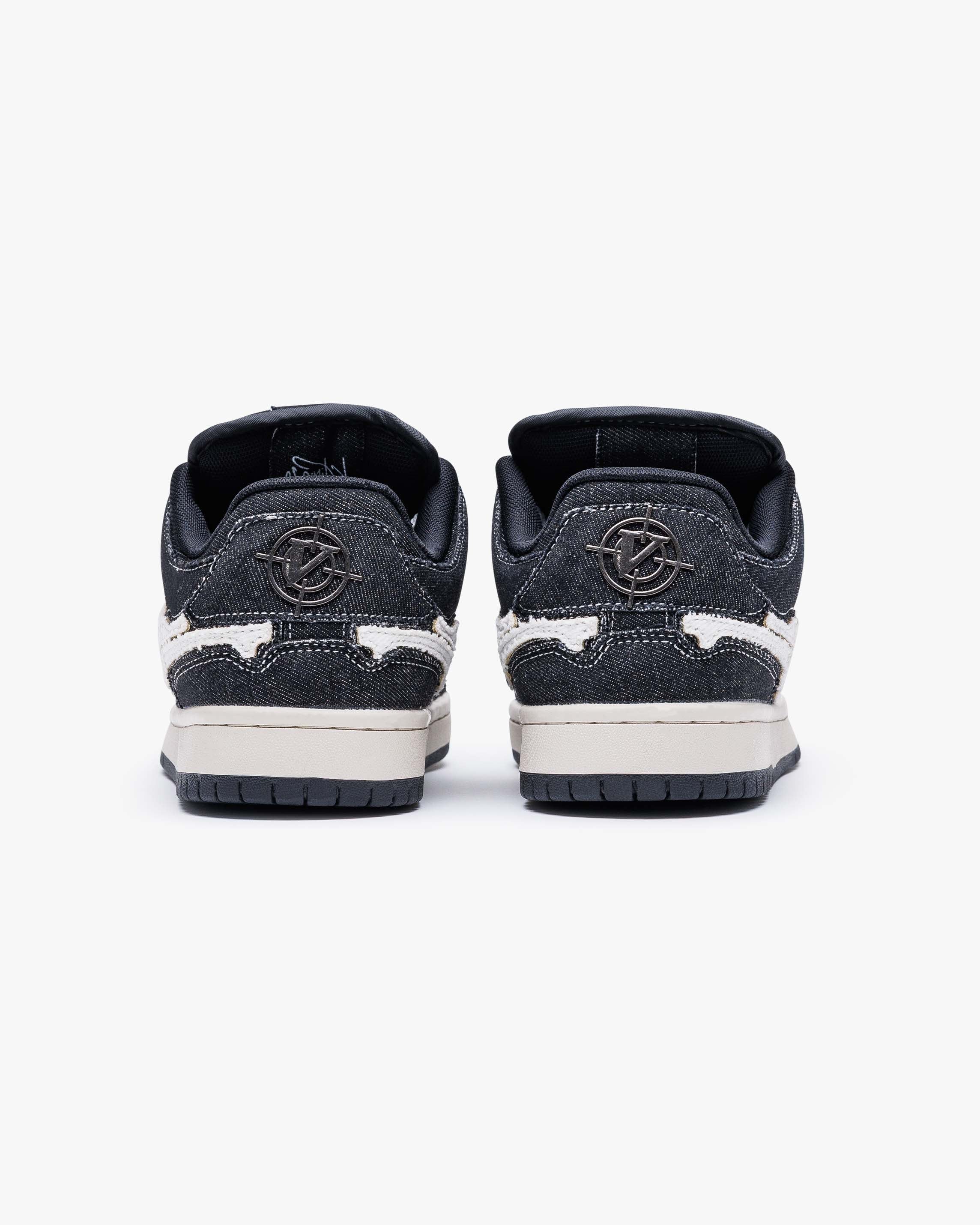 AKIMBO LOWS "SELVEDGE DENIM BLACK"