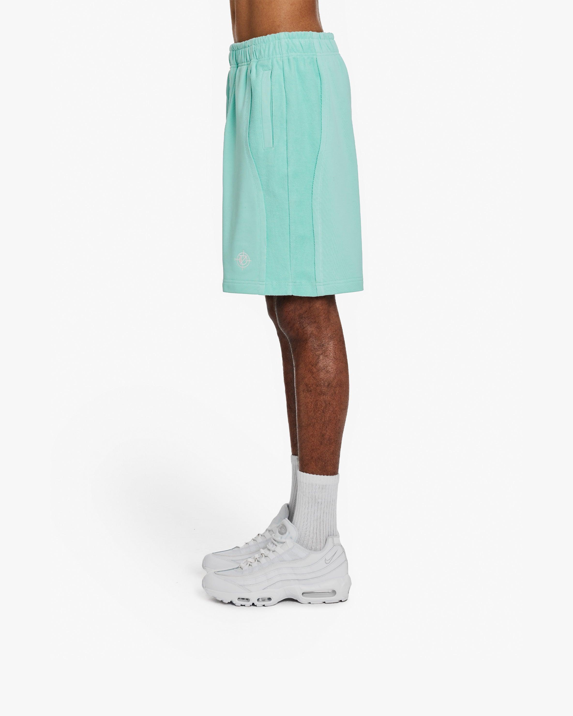 INSIDE OUT SHORTS TURQUOISE