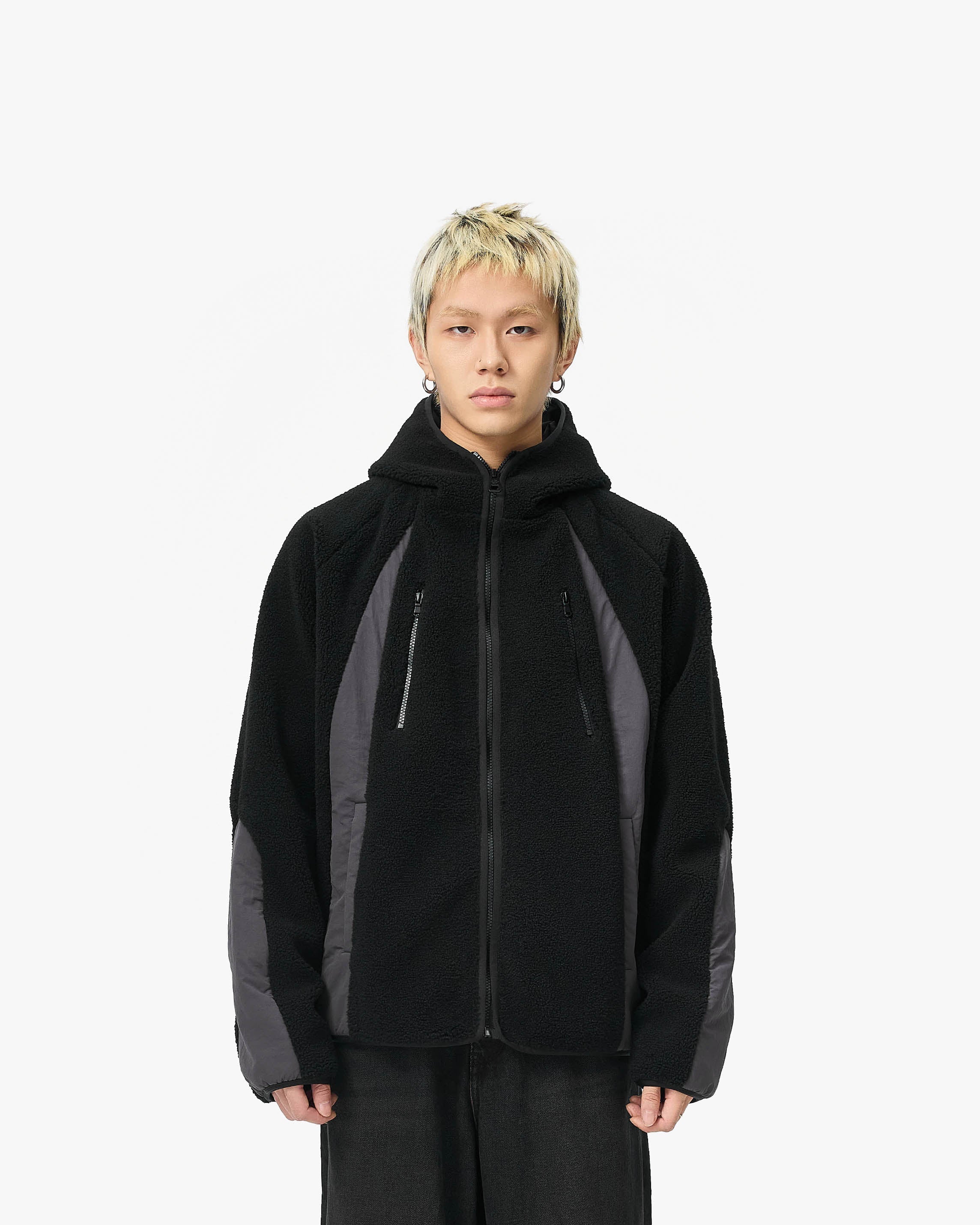TRAIL FLEECE JACKET BLACK