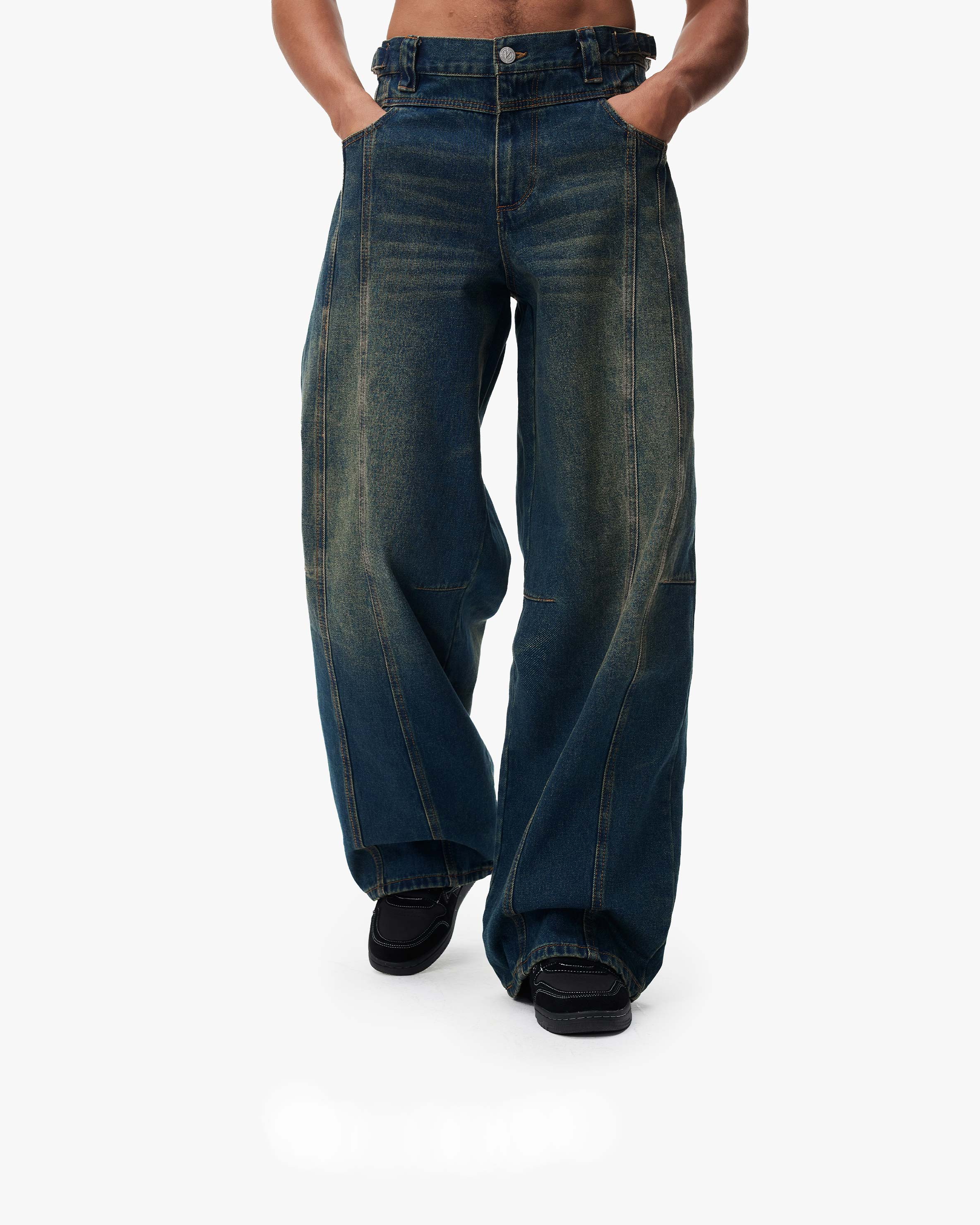 MAXIMUM DENIM YELLOW BLUE