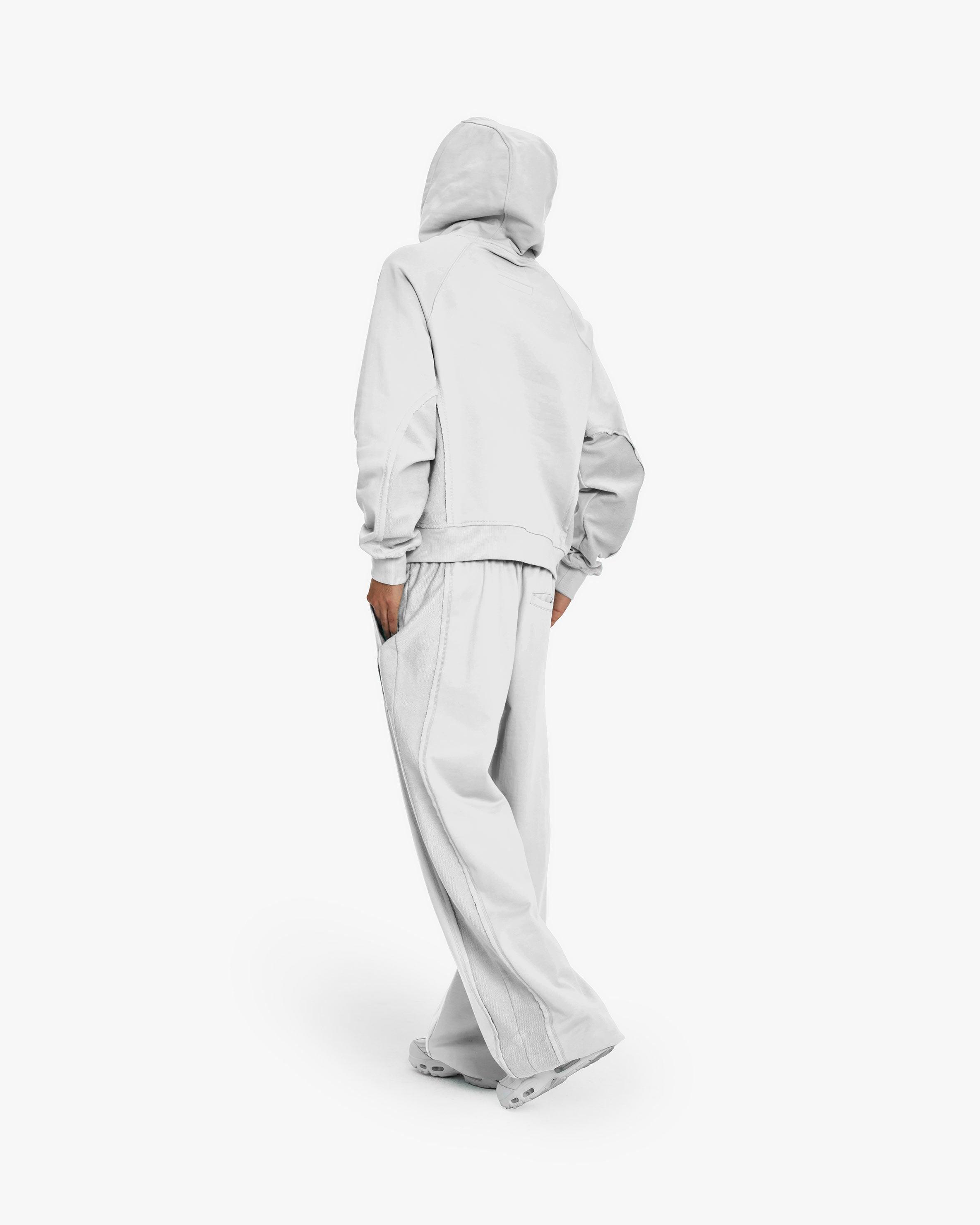 INSIDE OUT HOODIE LIGHT GREY (OLD SIZING)