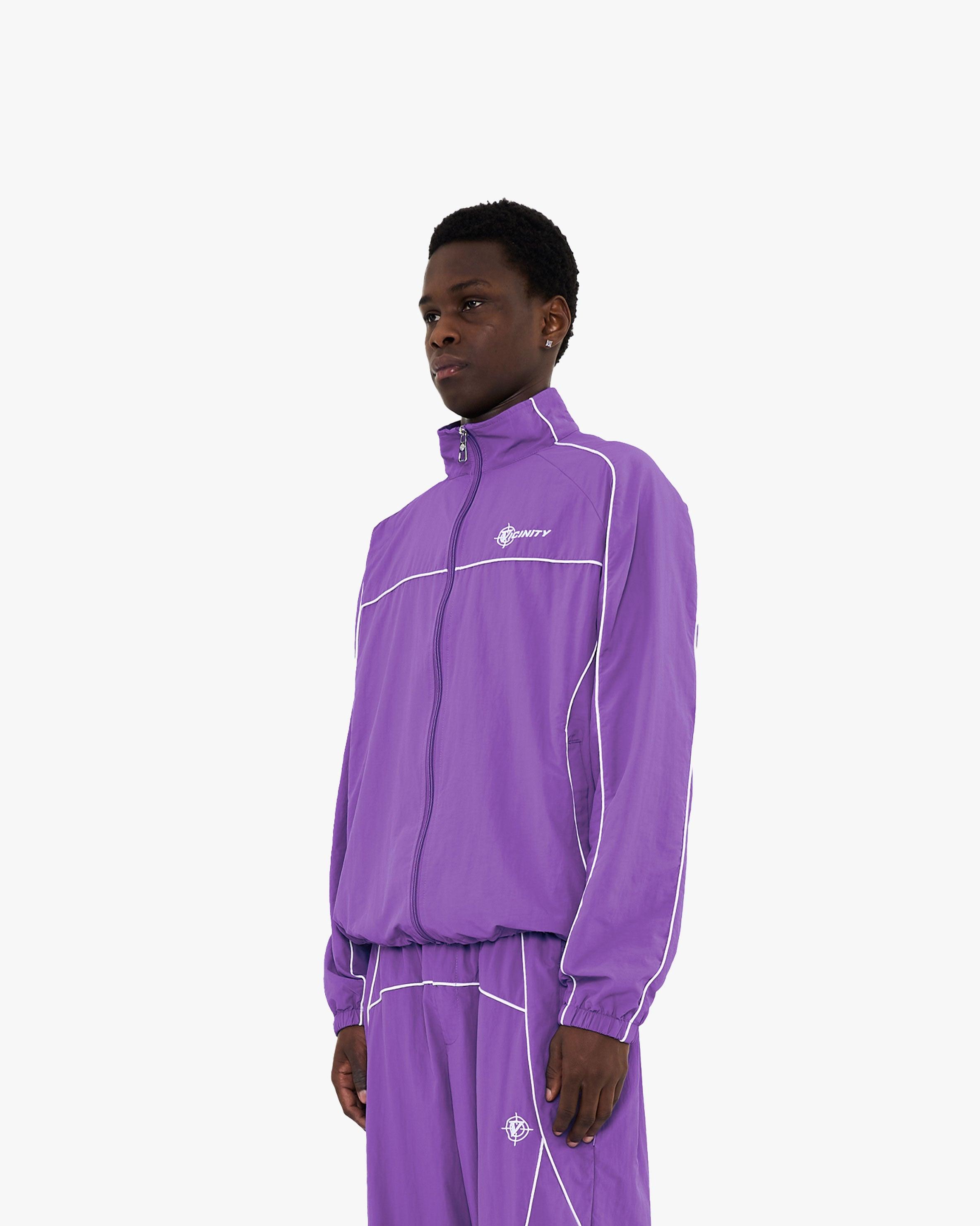 TRACK JACKET PURPLE