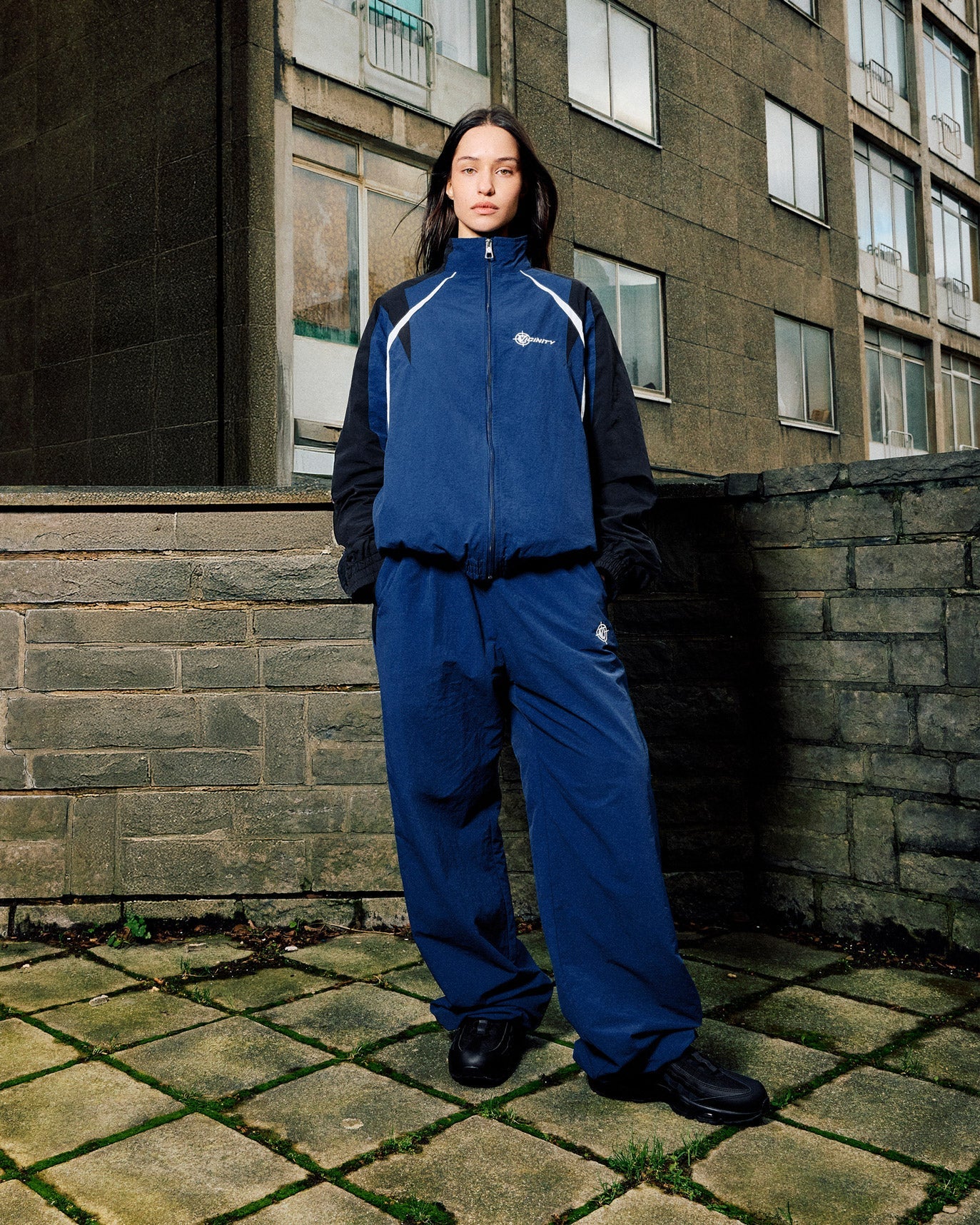 TRACK JACKET V2 BLUE TANG