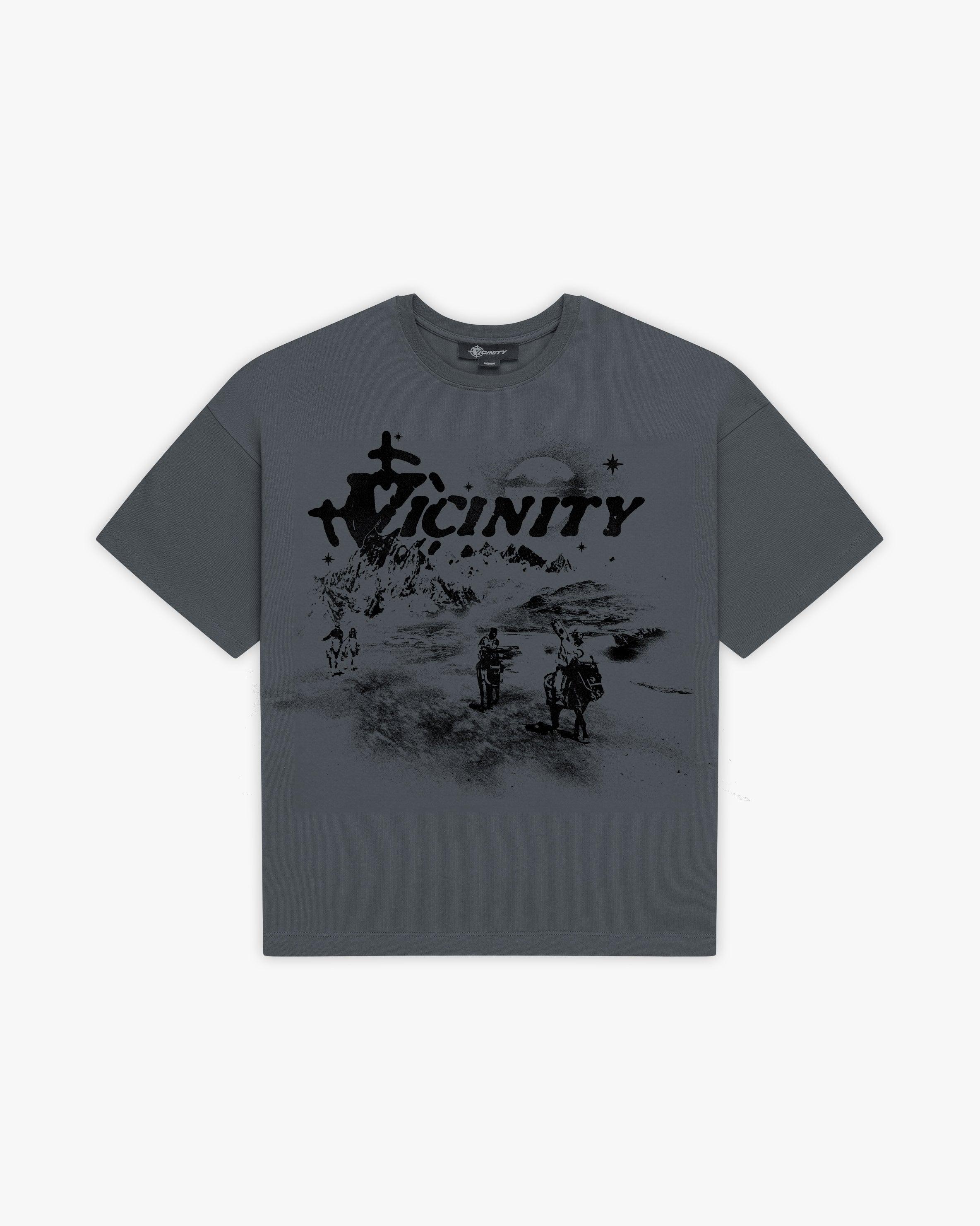 HIDDEN HILLS TEE DARK GREY